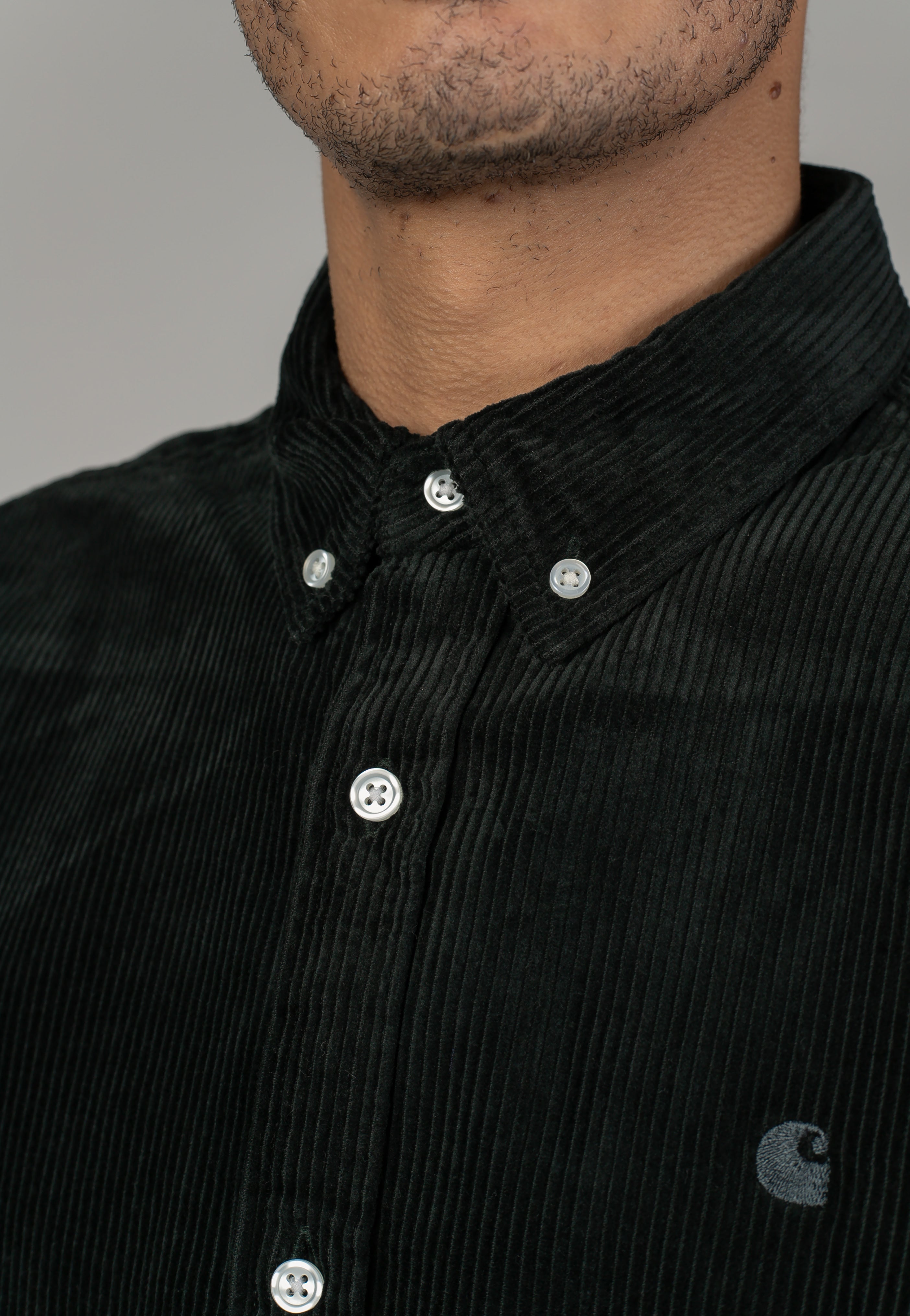 Carhartt WIP - Madison Cord Raven - Shirt | Men-Image