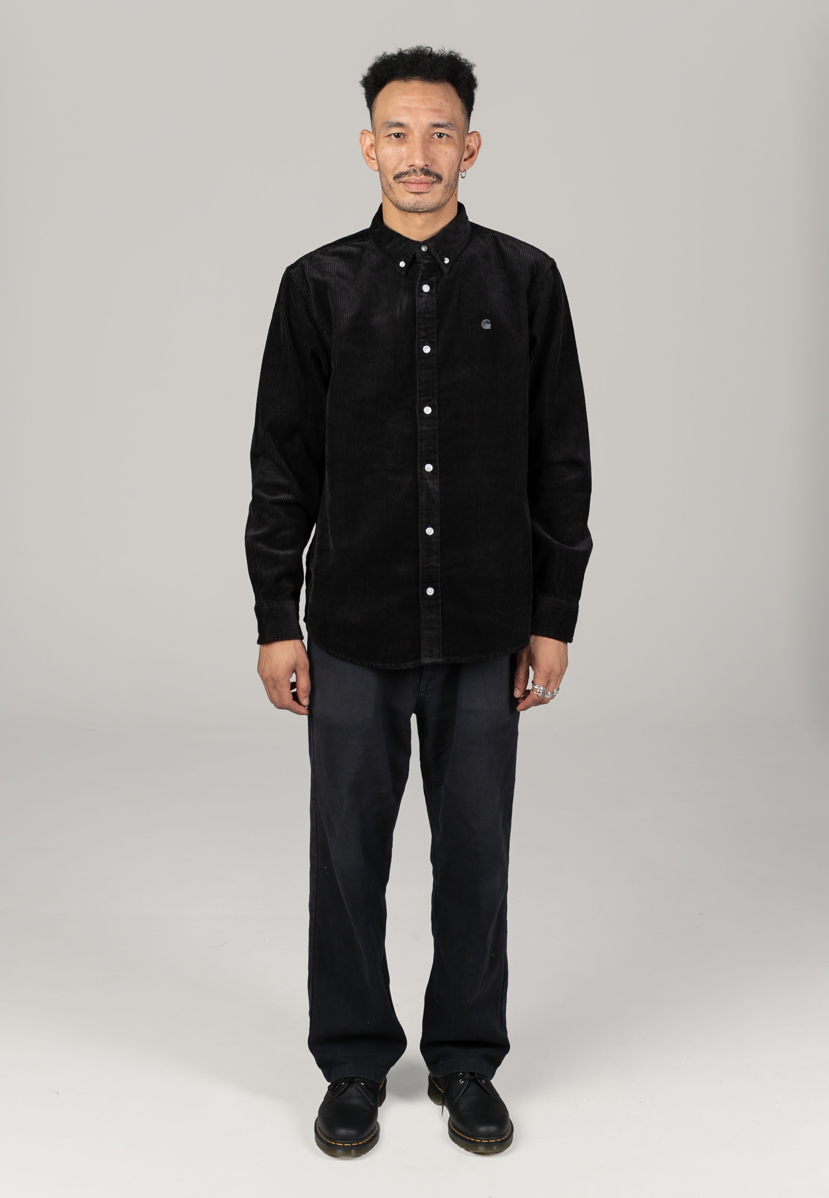 Carhartt WIP - Madison Cord Soot - Shirt | Men-Image
