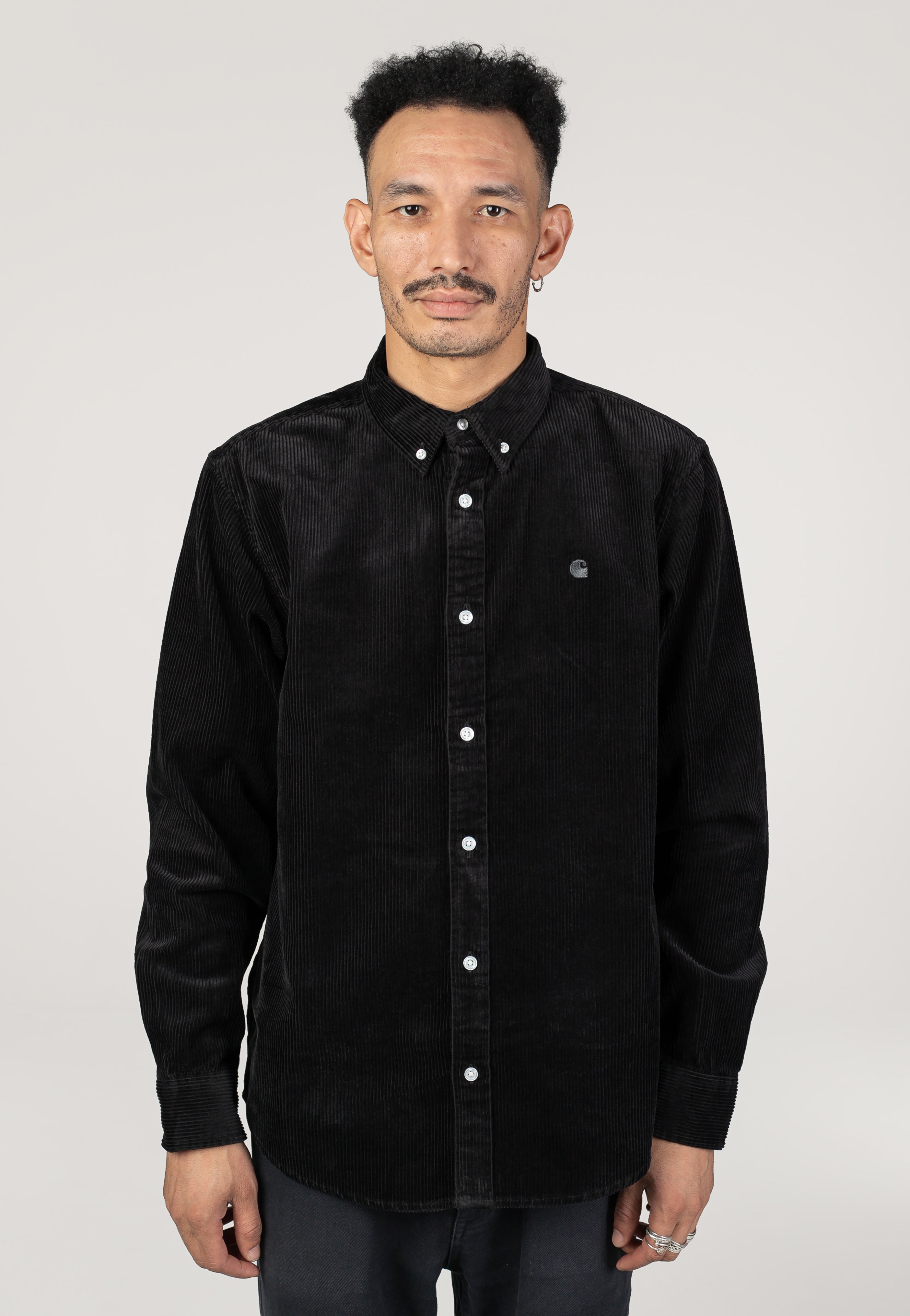 Carhartt WIP - Madison Cord Soot - Shirt | Men-Image
