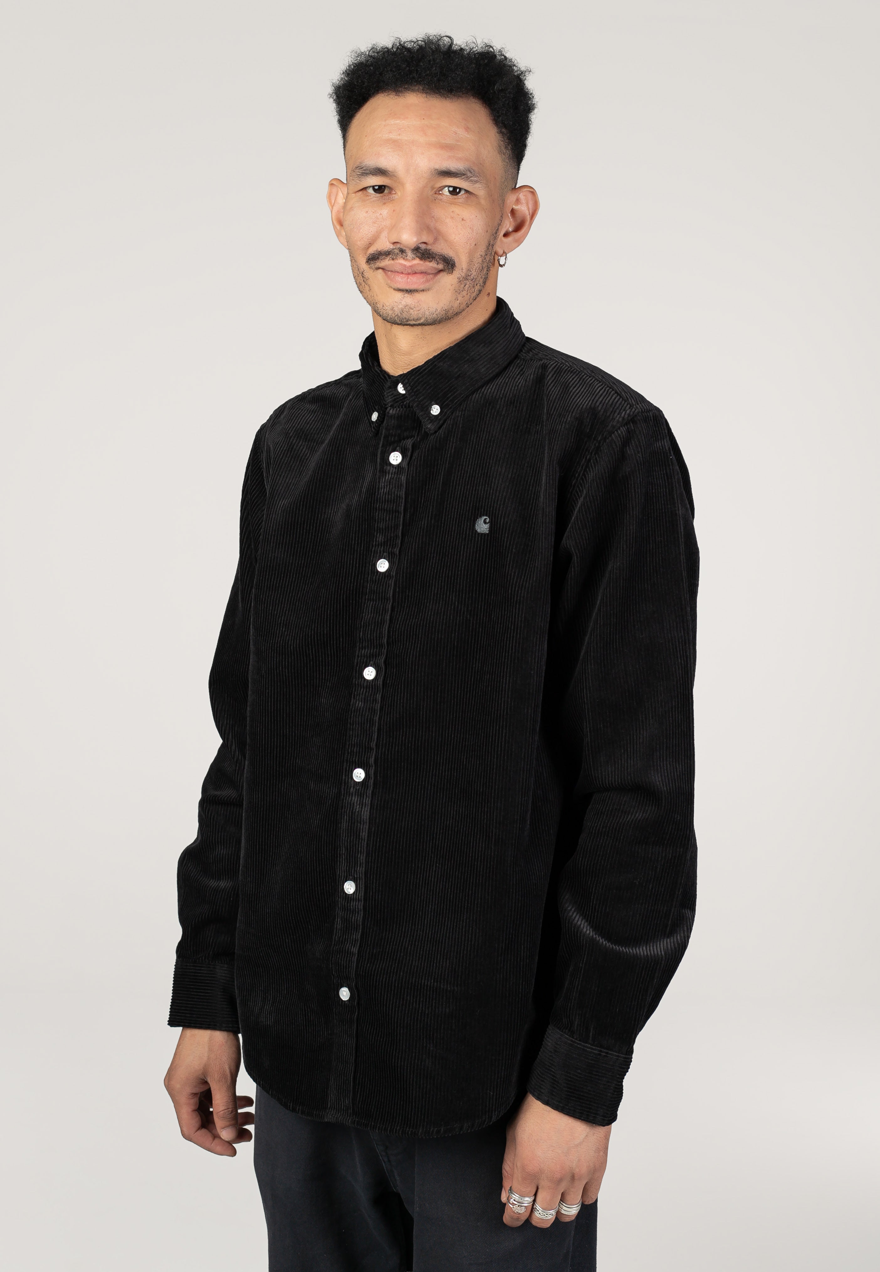 Carhartt WIP - Madison Cord Soot - Shirt | Men-Image