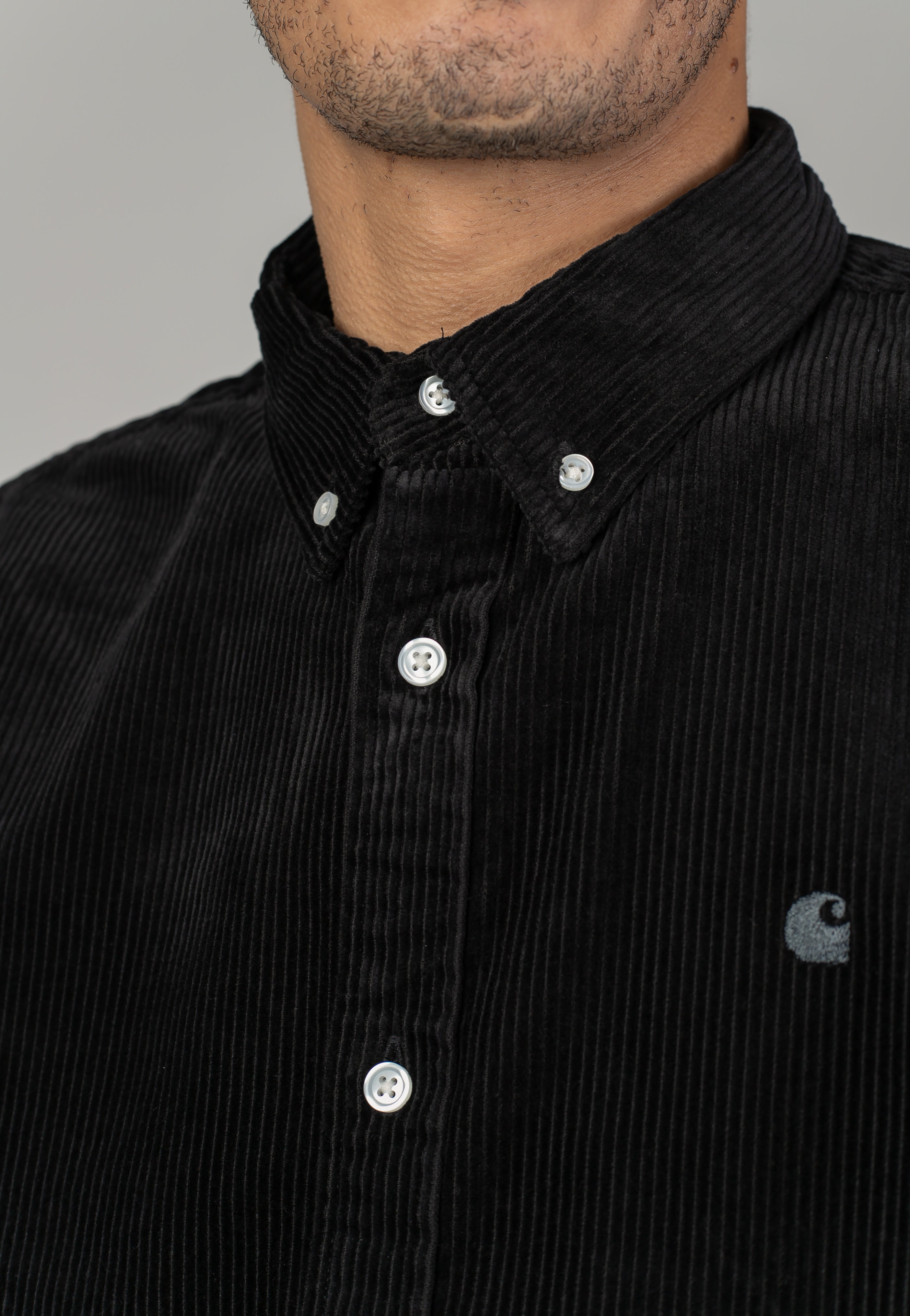 Carhartt WIP - Madison Cord Soot - Shirt | Men-Image