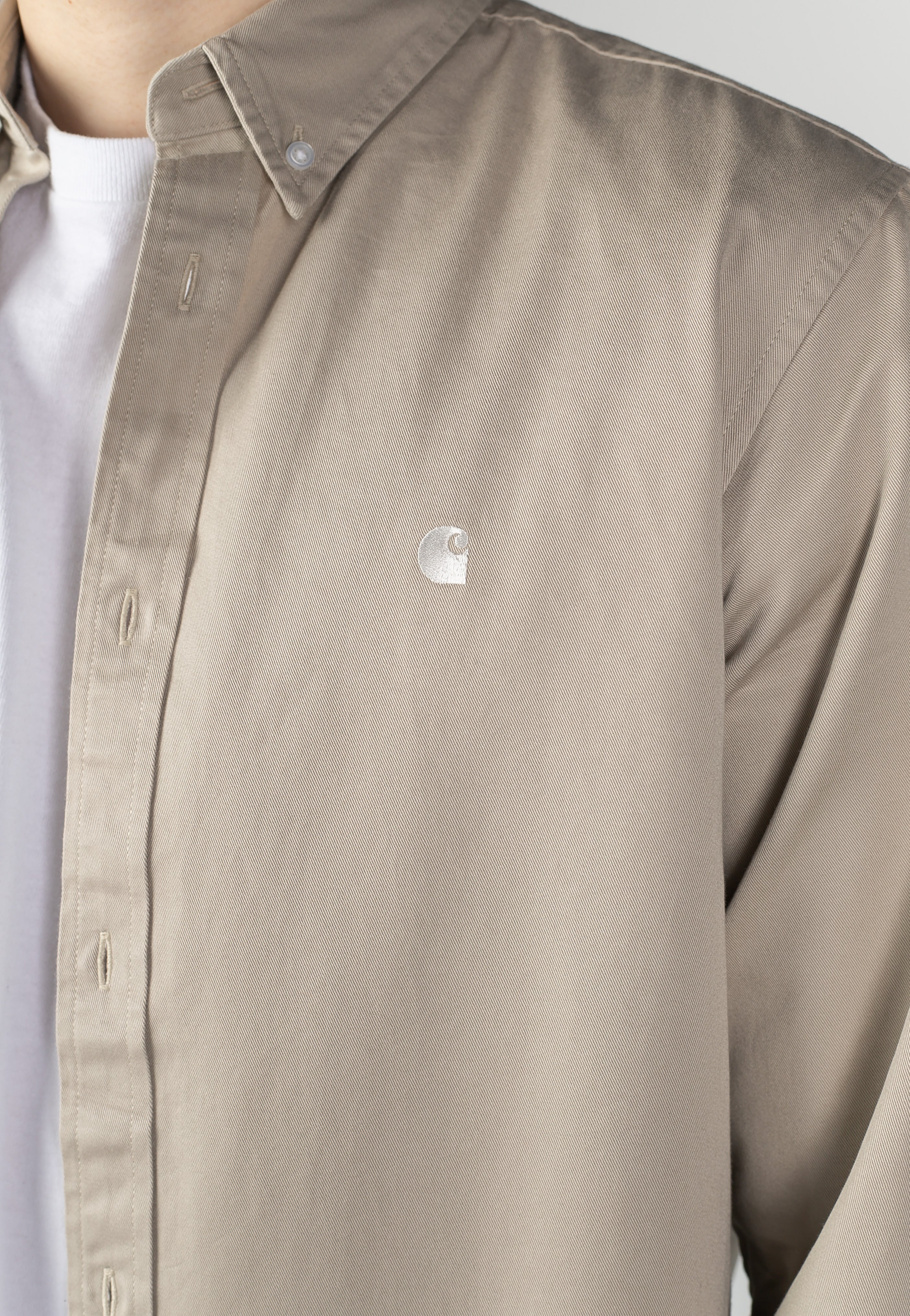 Carhartt WIP - Madison Fleur De Sel/Wax - Shirt | Men-Image