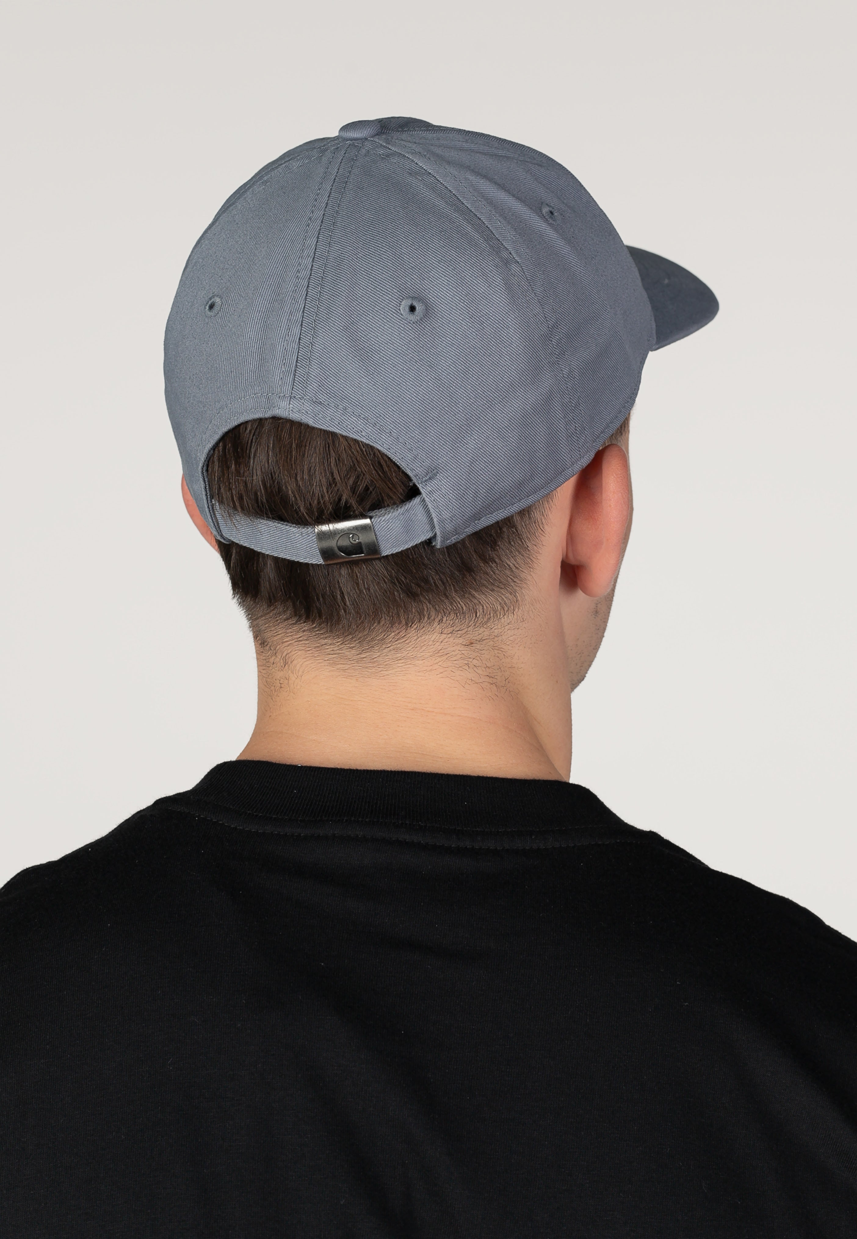 Carhartt WIP - Madison Logo Shady Blue/White - Cap | Neutral-Image