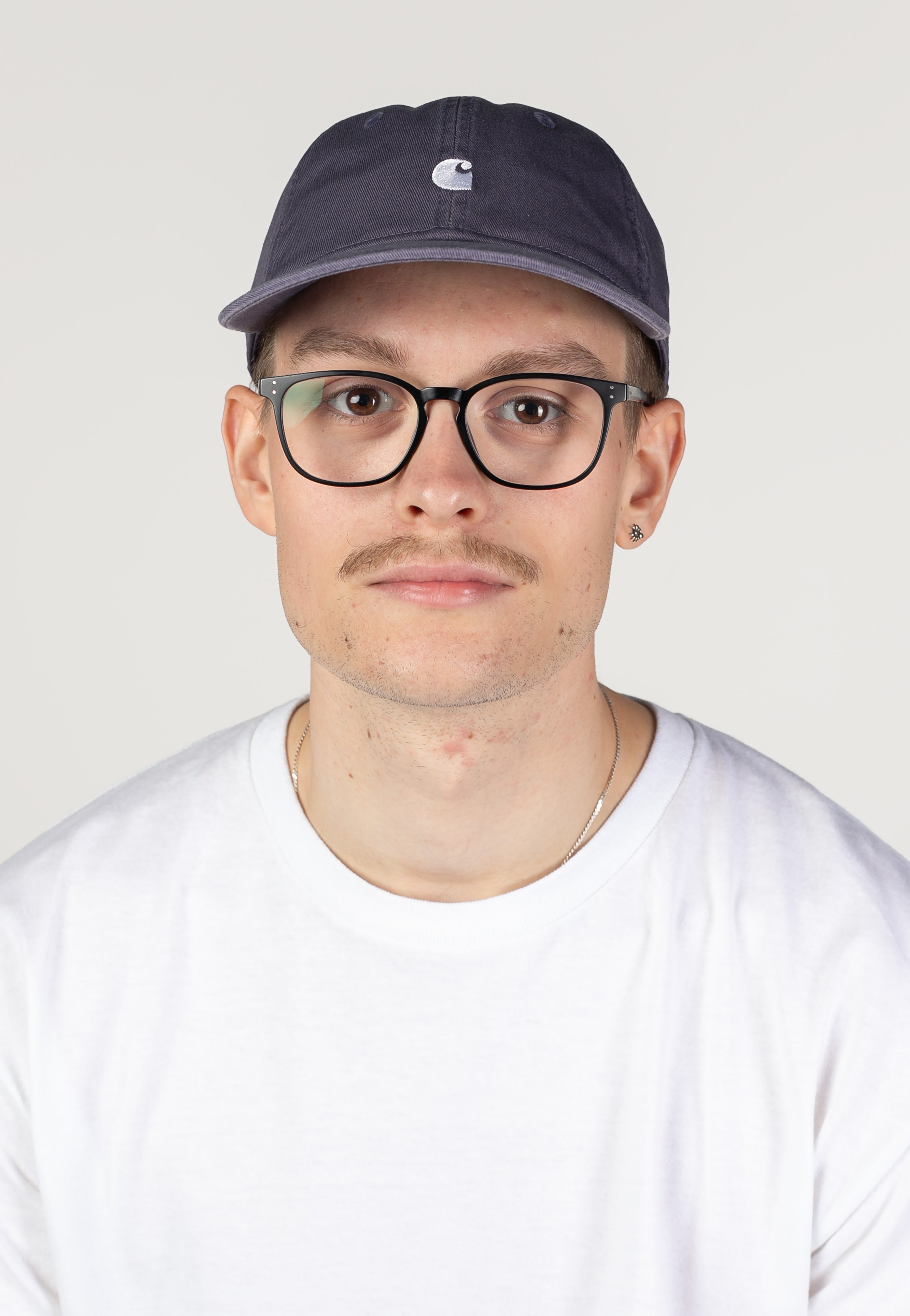 Carhartt WIP - Madison Logo Shady Purple/White - Cap | Neutral-Image