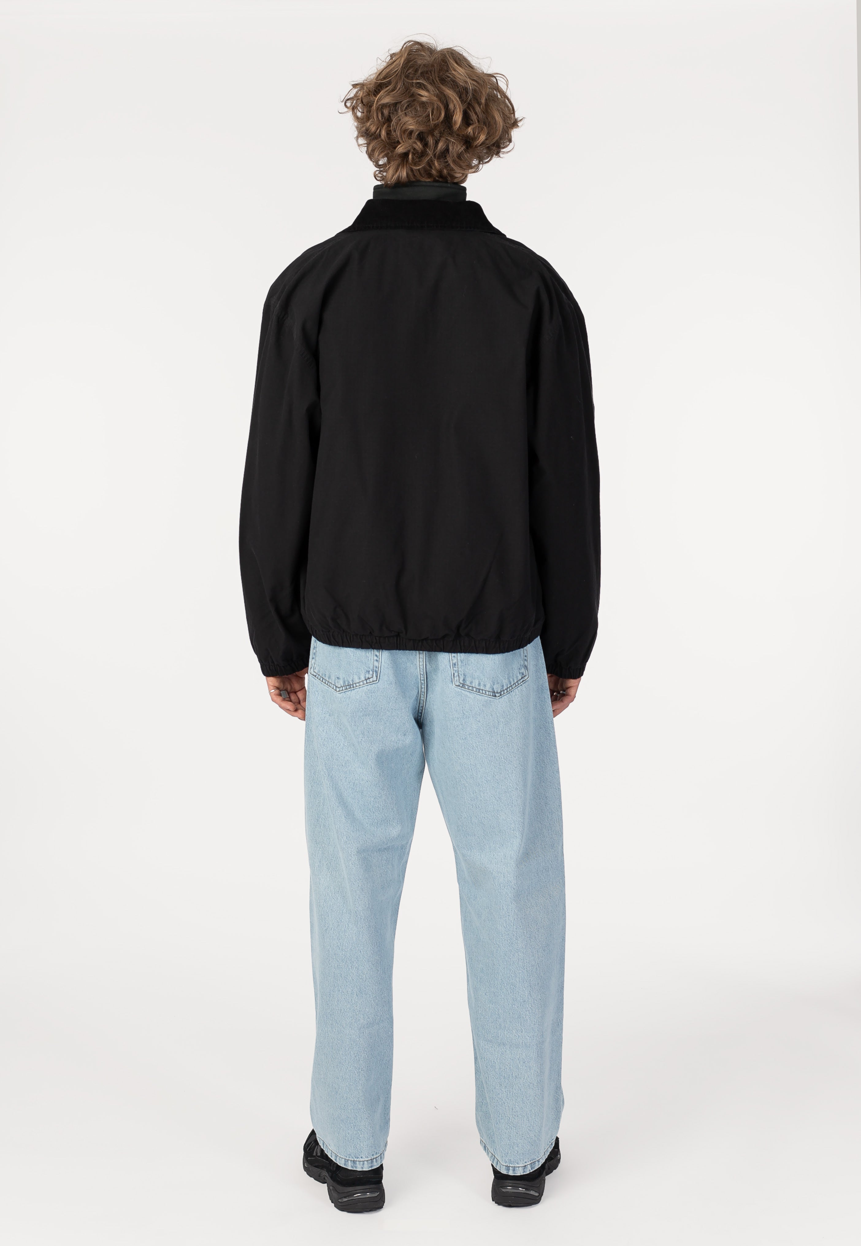 Carhartt WIP - Madison Ripstop Garment Dyed Black/Wax - Jacket | Men-Image