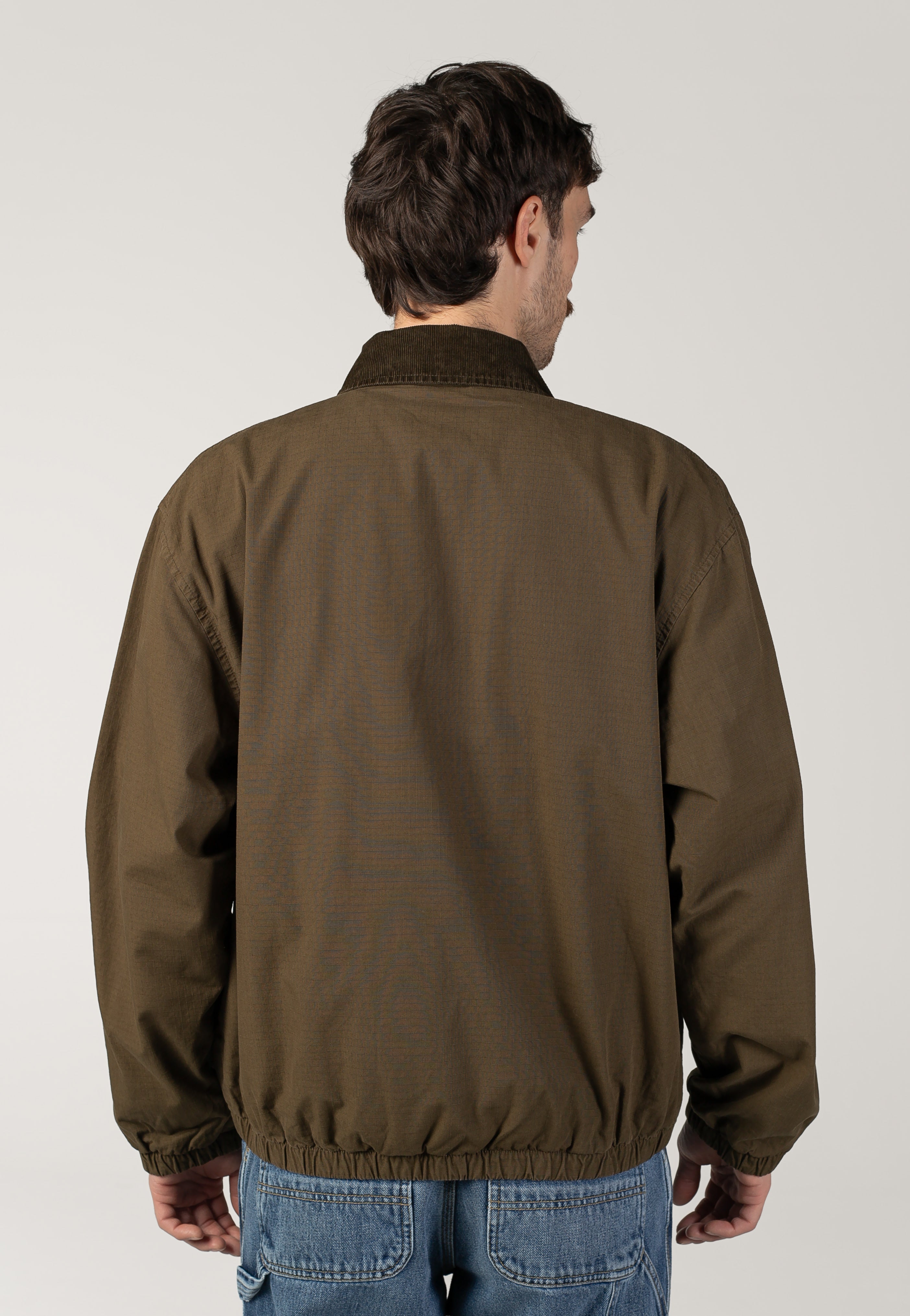 Carhartt WIP Madison Ripstop Garment Dyed Dark Beech/Black