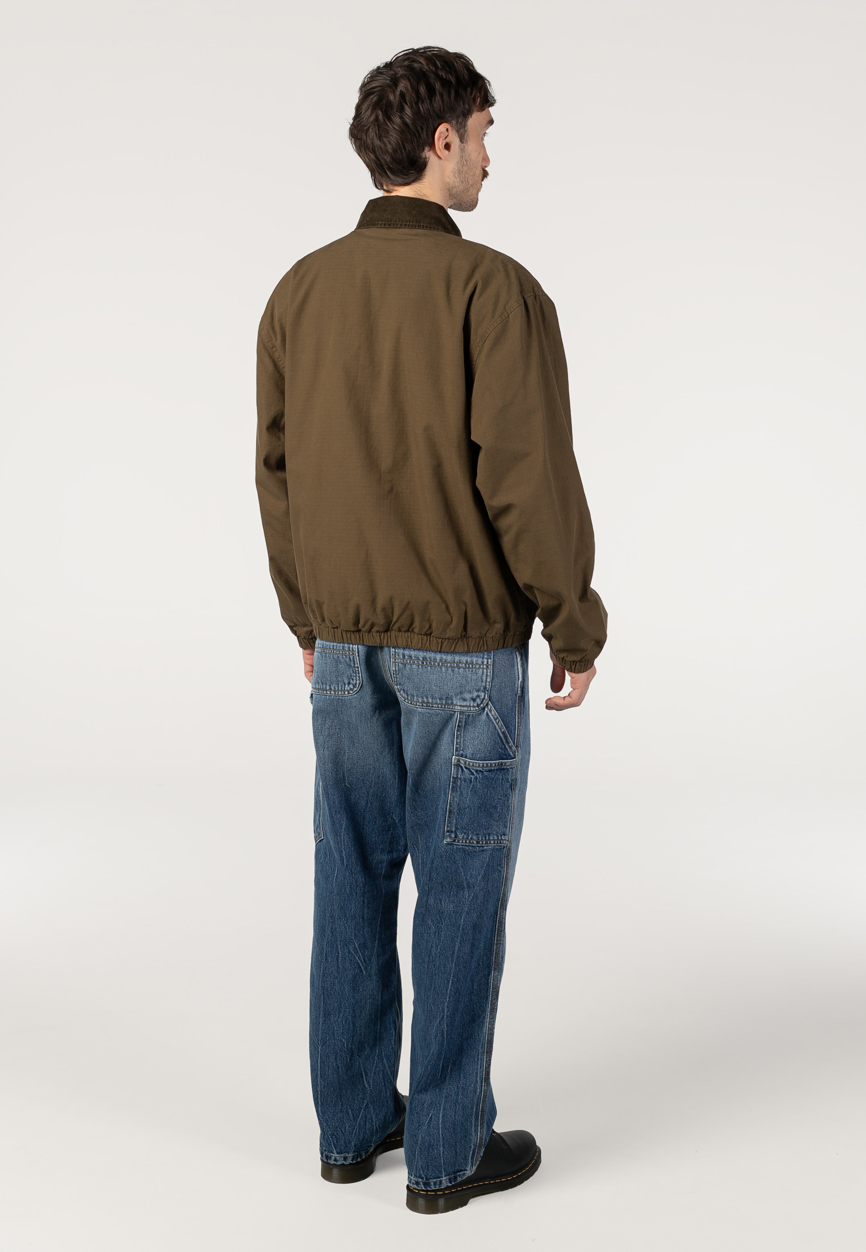 Carhartt WIP - Madison Ripstop Garment Dyed Dark Beech/Black - Jacket | Men-Image