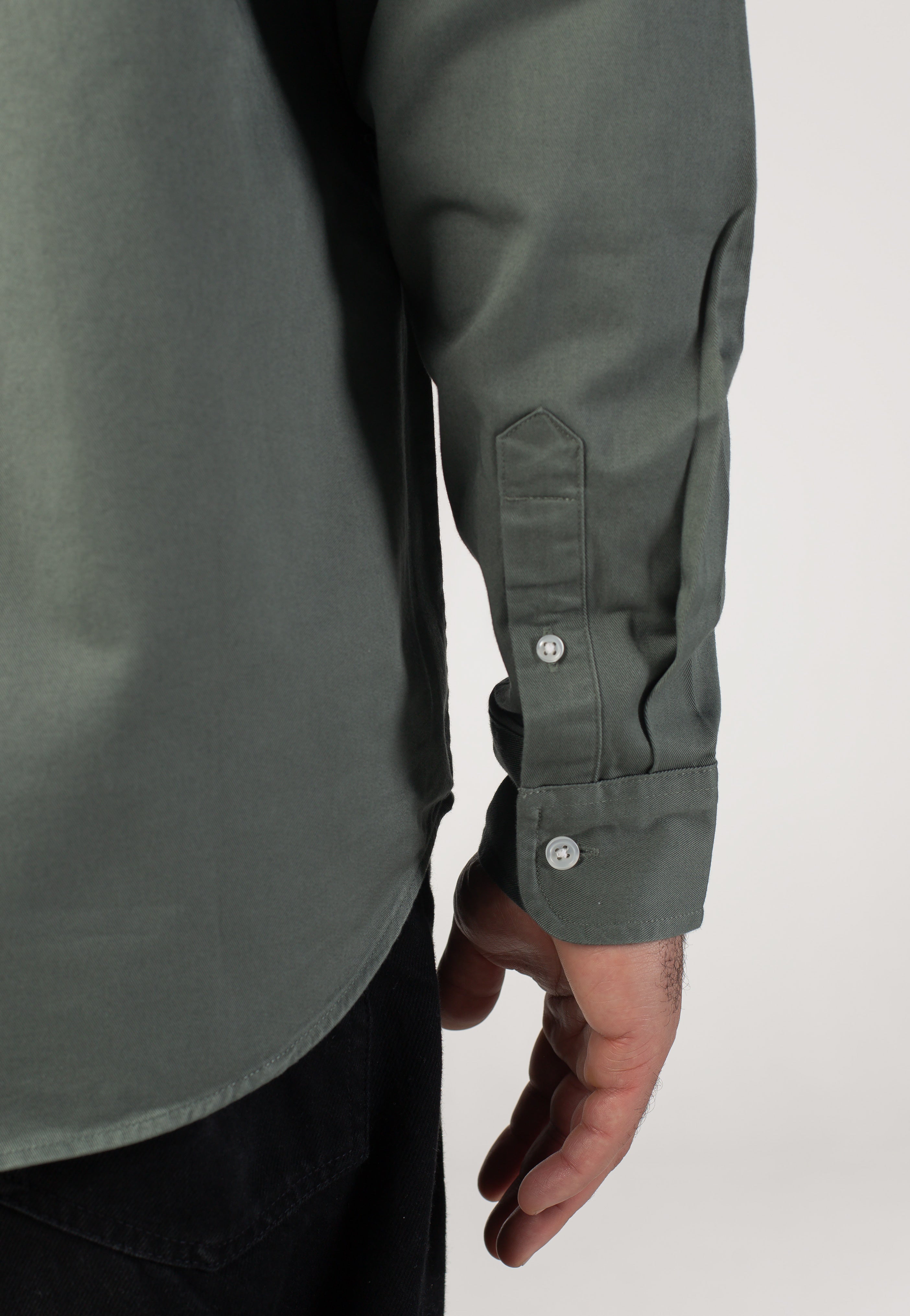 Carhartt WIP - Madison Velvet Green/White - Shirt | Men-Image