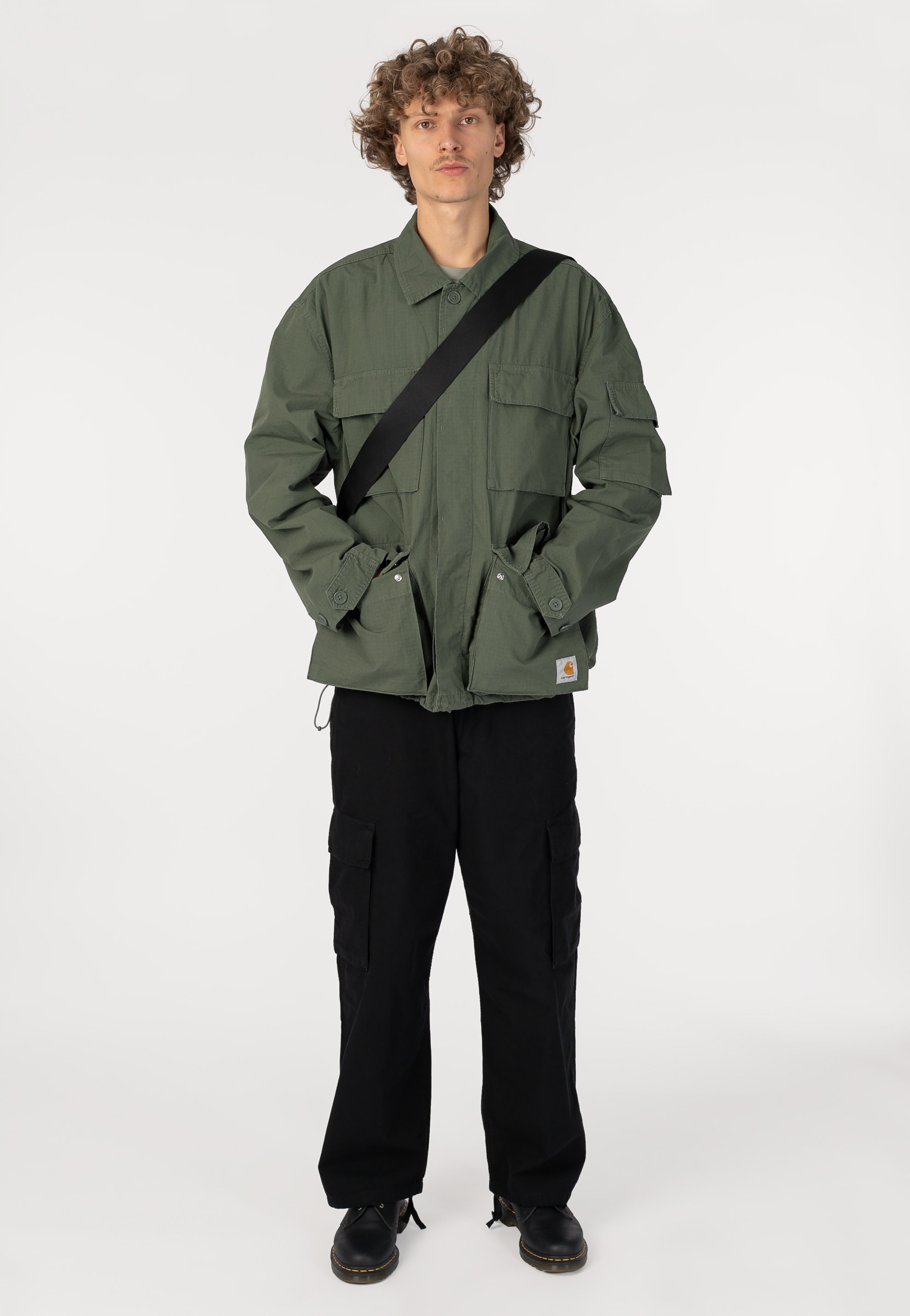 Carhartt WIP - Manderson Garment Dyed Leaf - Jacket | Men-Image