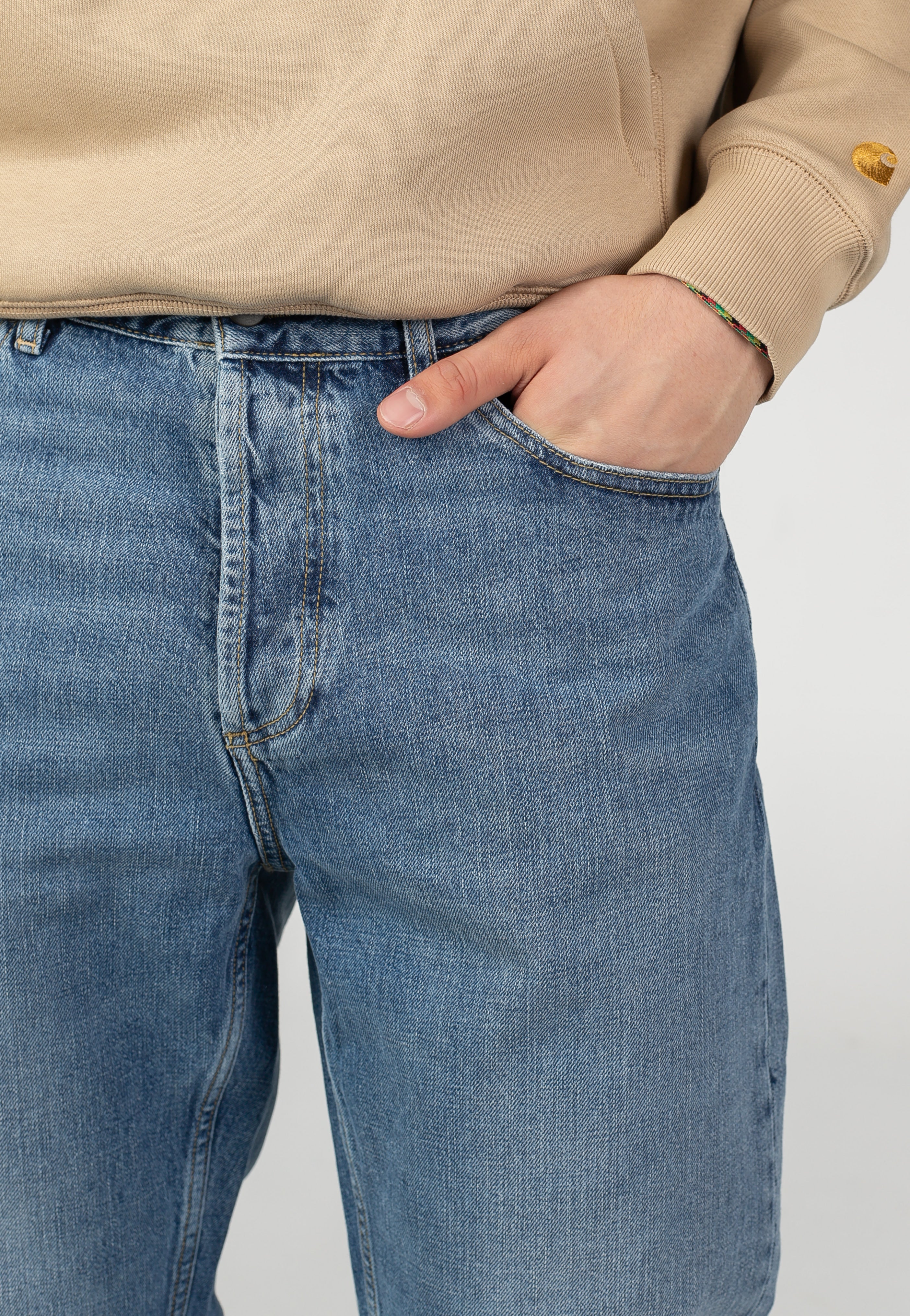 Carhartt WIP - Marlow Worn Bleached Blue - Jeans | Men-Image