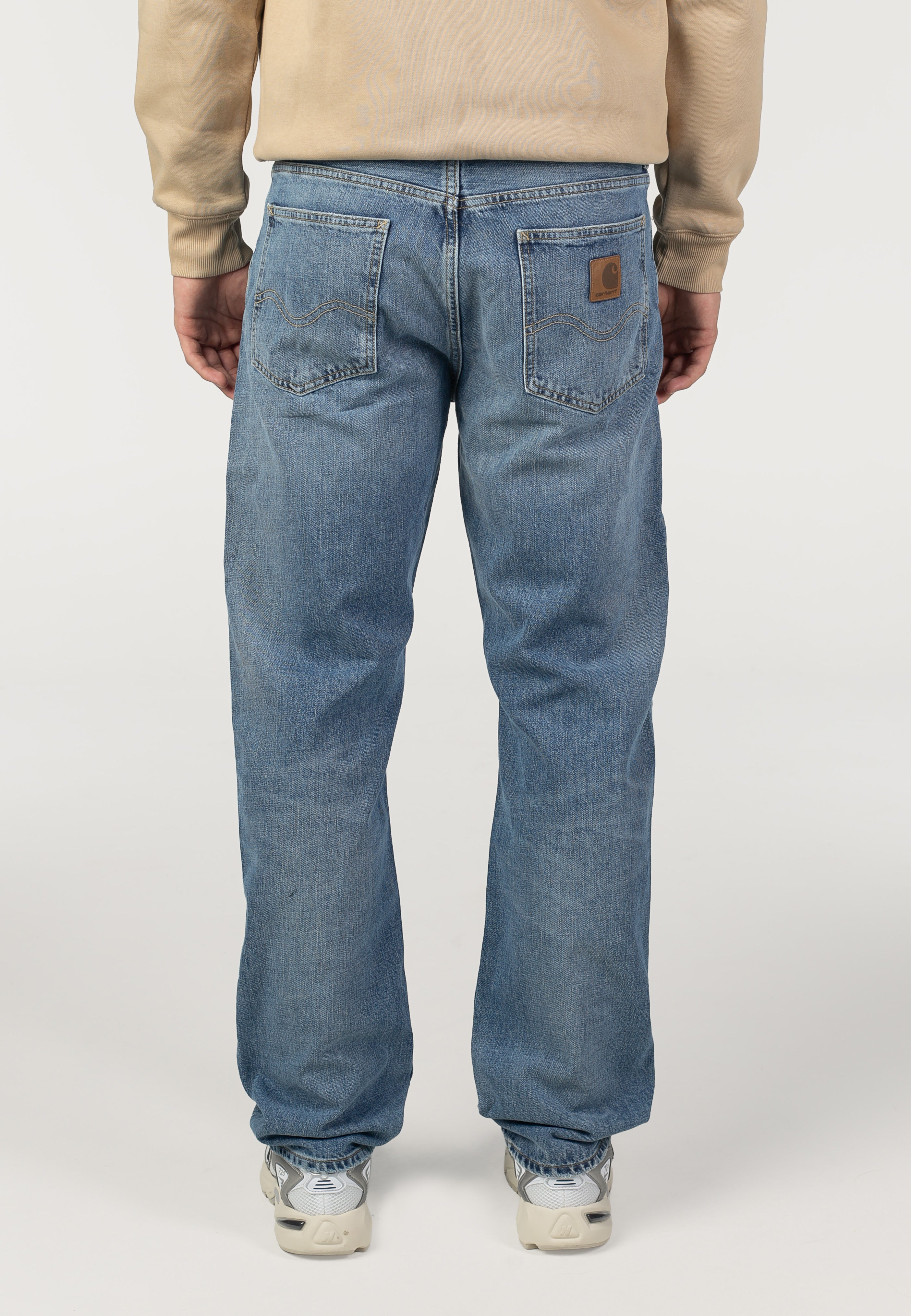 Carhartt WIP - Marlow Worn Bleached Blue - Jeans | Men-Image