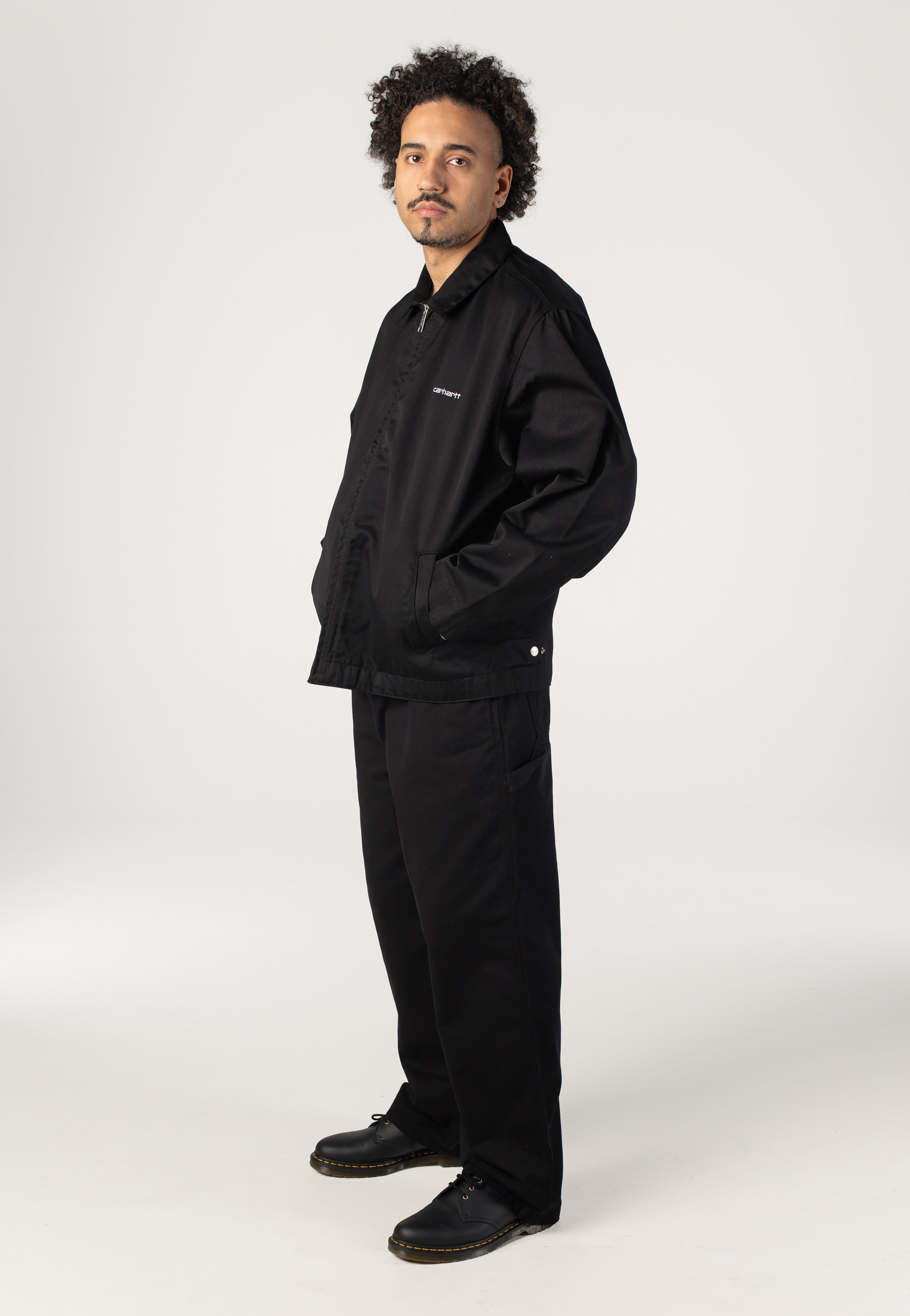 Carhartt WIP Module Script Black/White - Jacket | Impericon