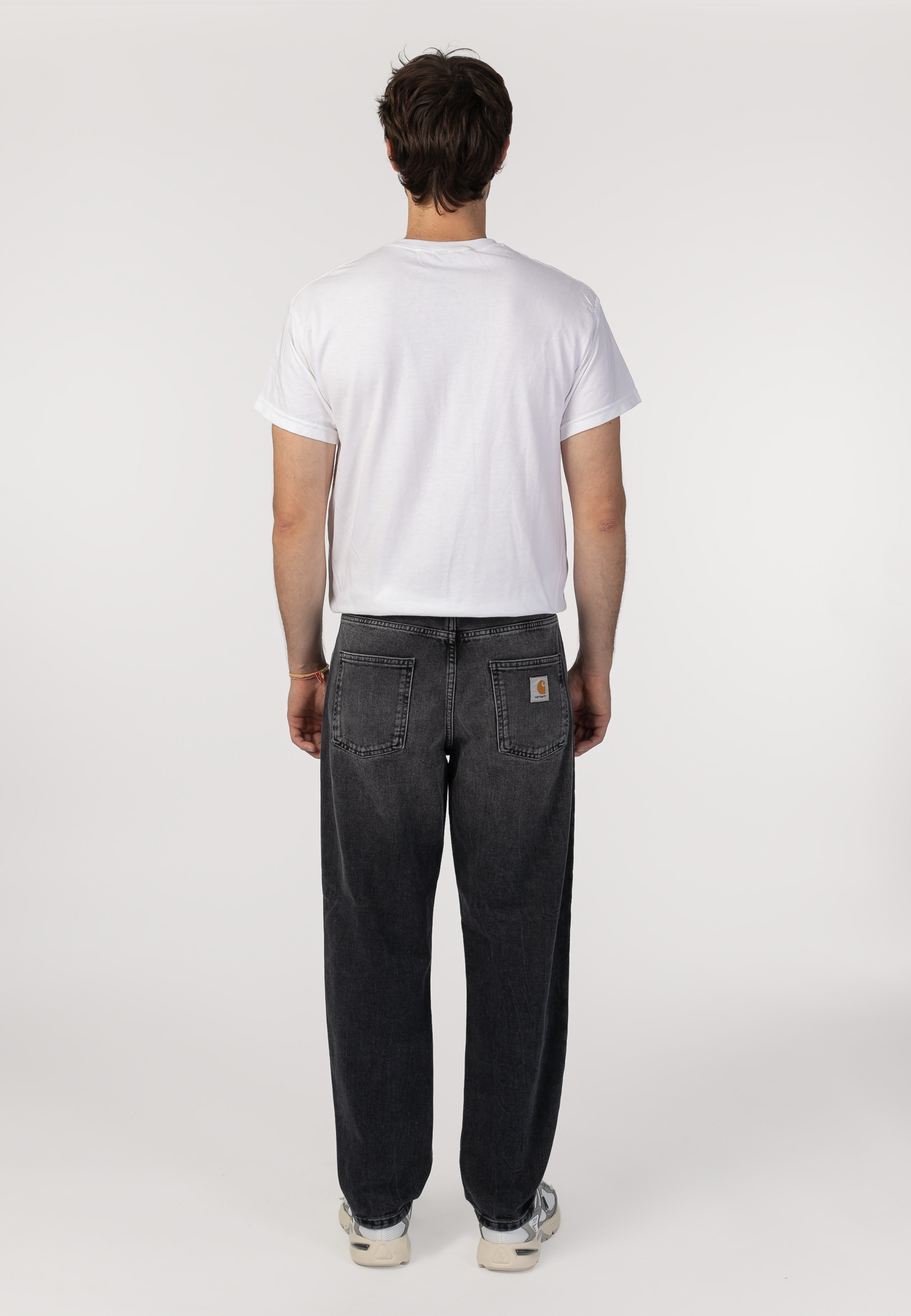 Carhartt WIP - Newel Marble Used Wash Black - Jeans | Men-Image