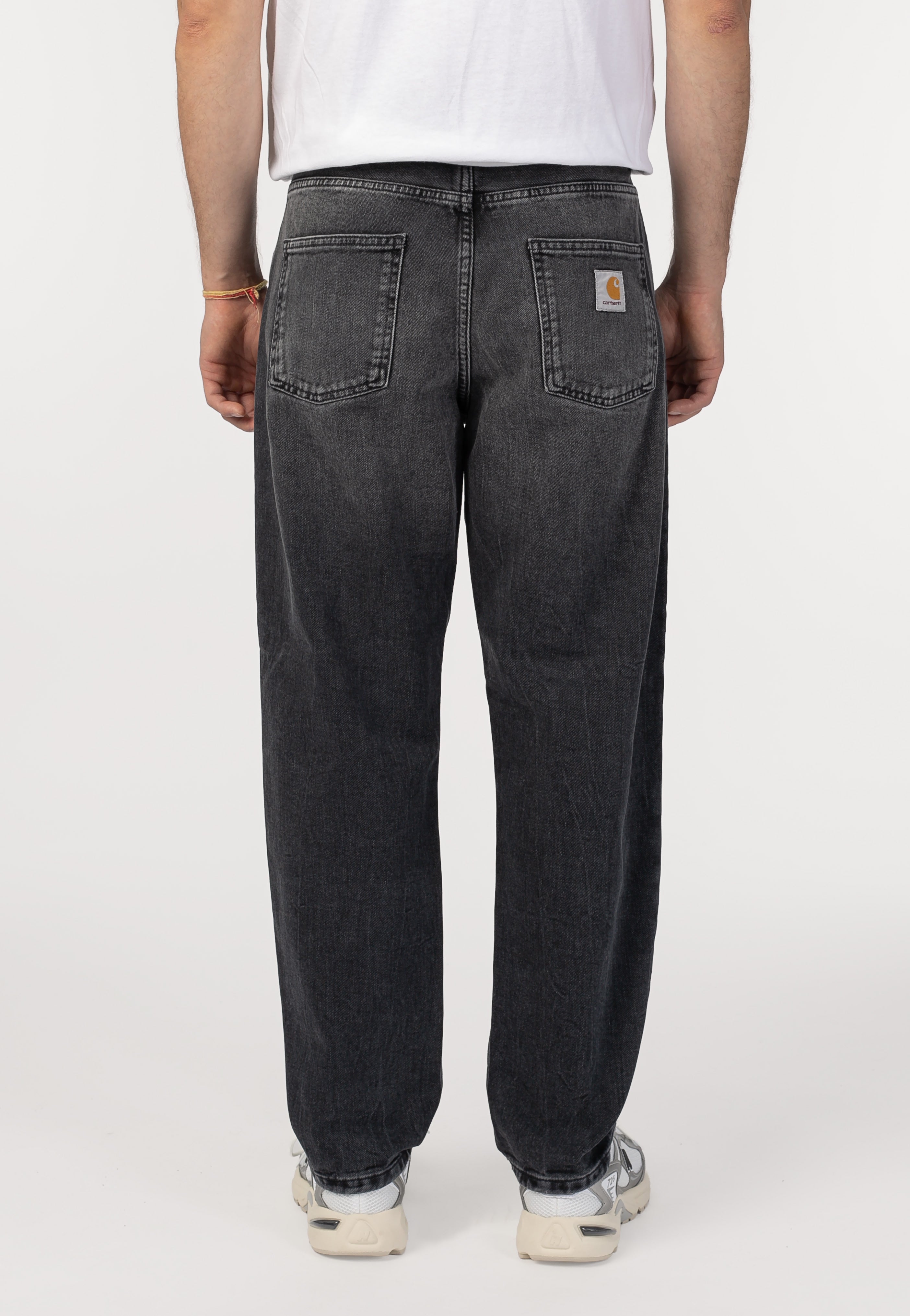Carhartt WIP - Newel Marble Used Wash Black - Jeans | Men-Image