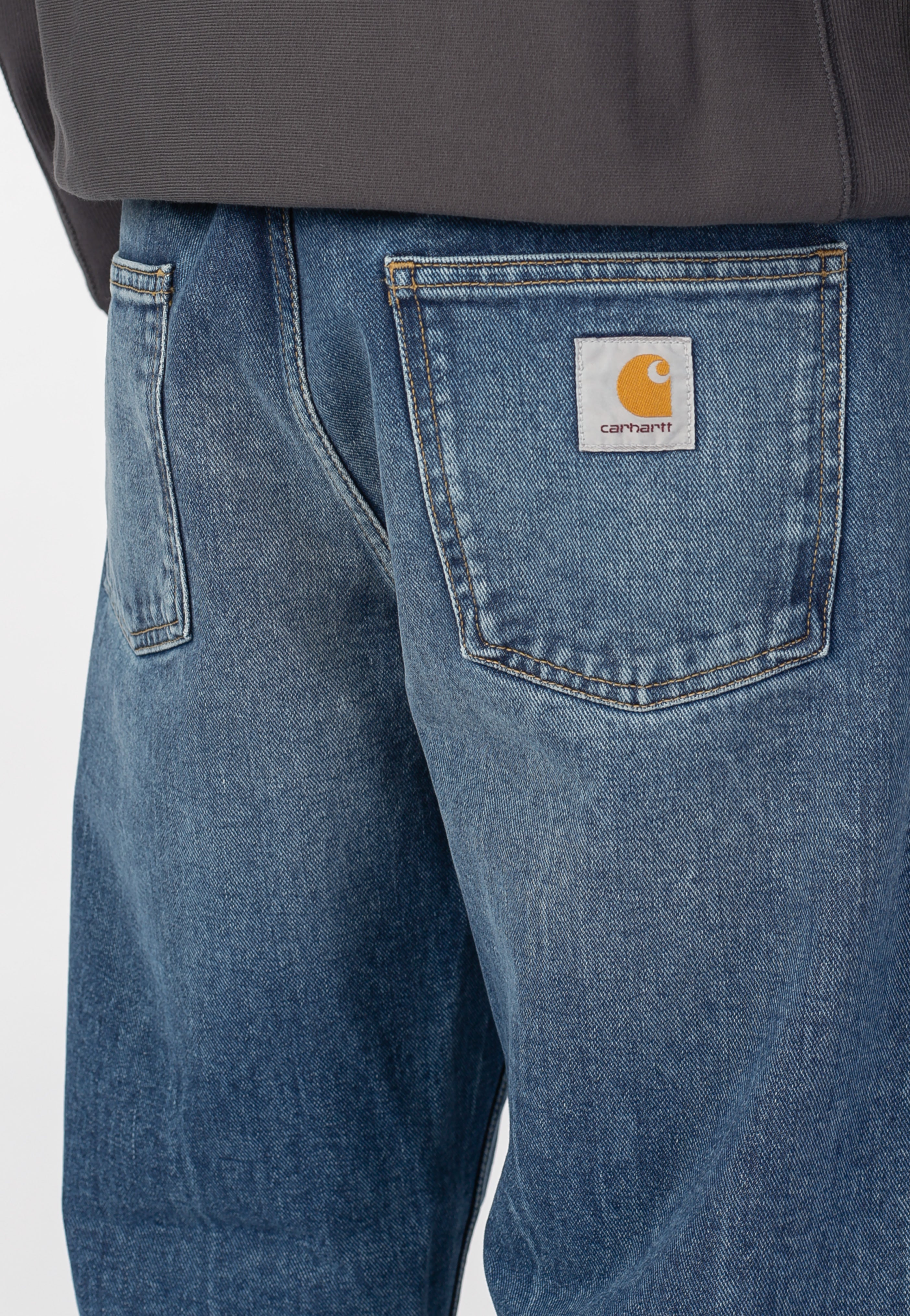 Carhartt WIP - Newel Marble Used Wash Blue - Jeans | Men-Image