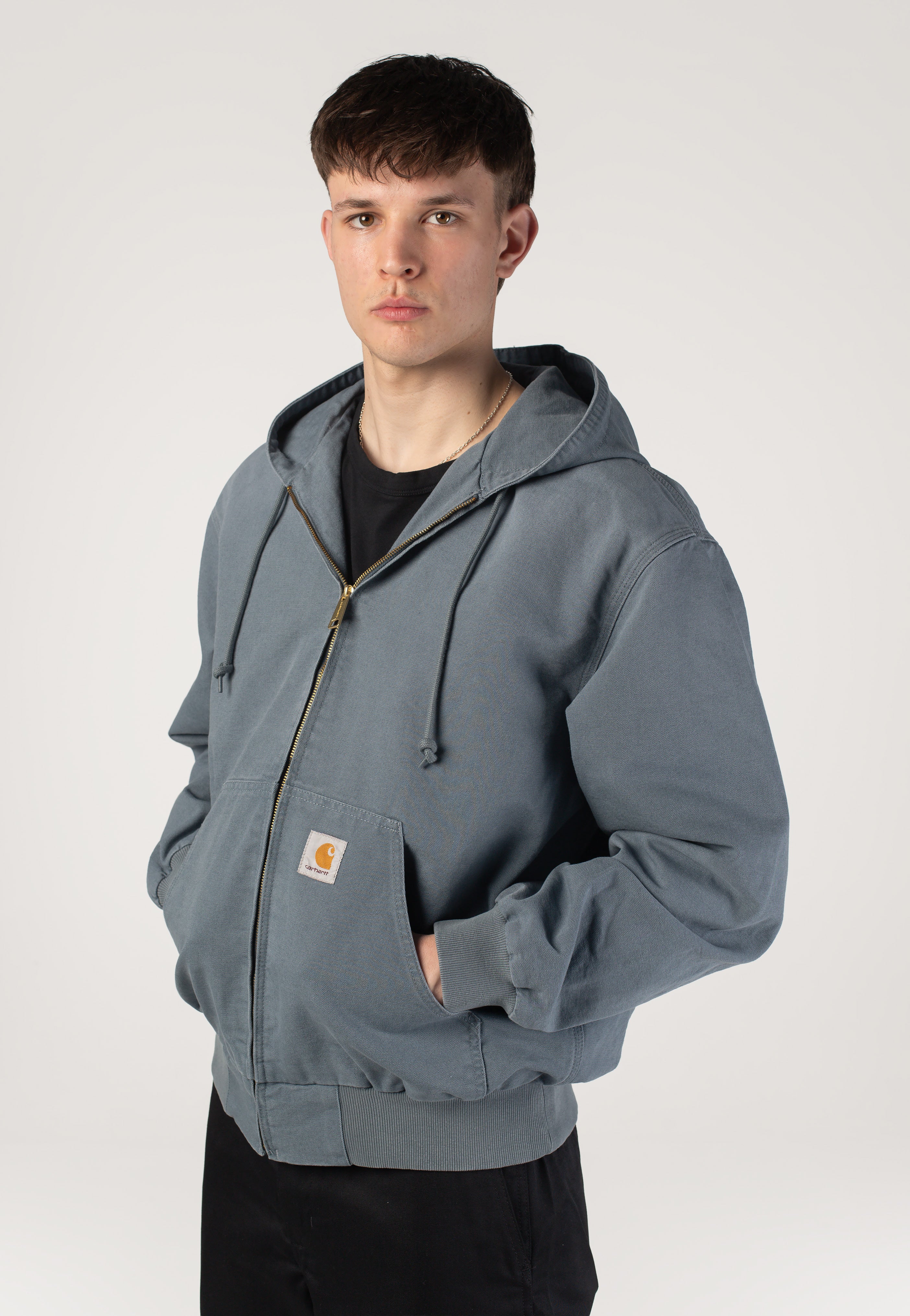 Carhartt WIP - OG Active Stone Canvas Cozy Blue - Jacket | Men-Image