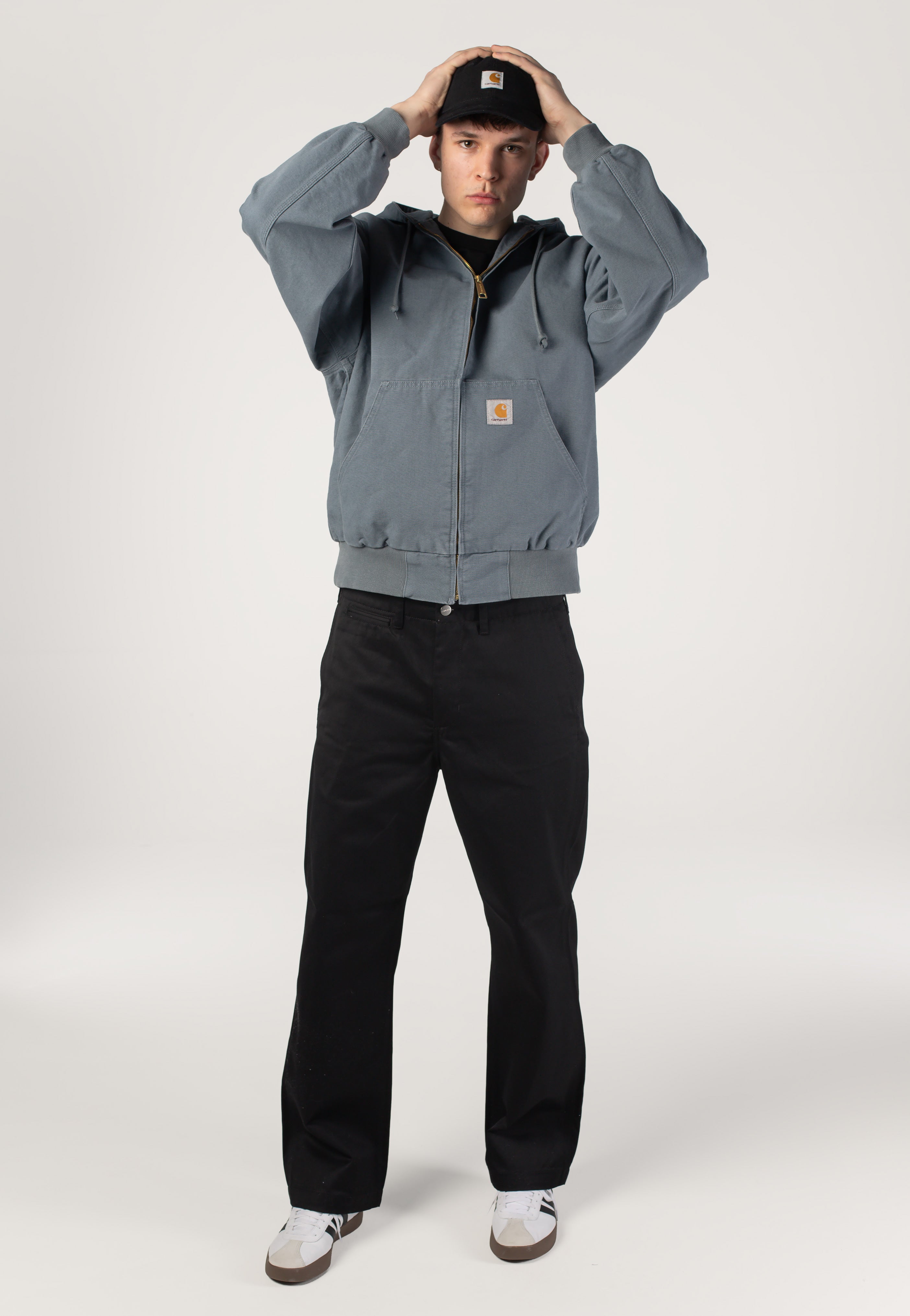 Carhartt WIP - OG Active Stone Canvas Cozy Blue - Jacket | Men-Image