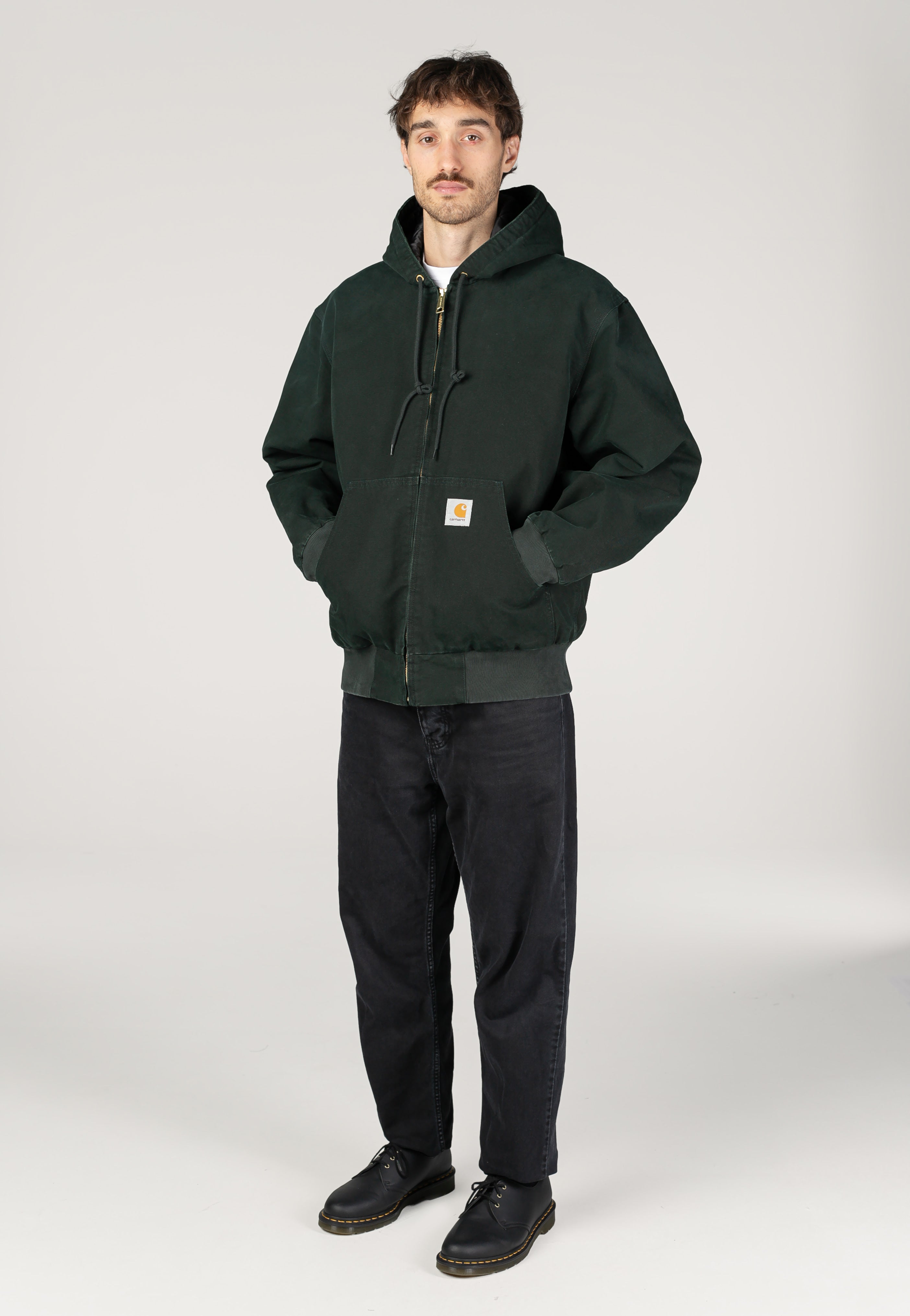 Carhartt WIP - OG Active Stone Canvas Raven - Jacket | Men-Image