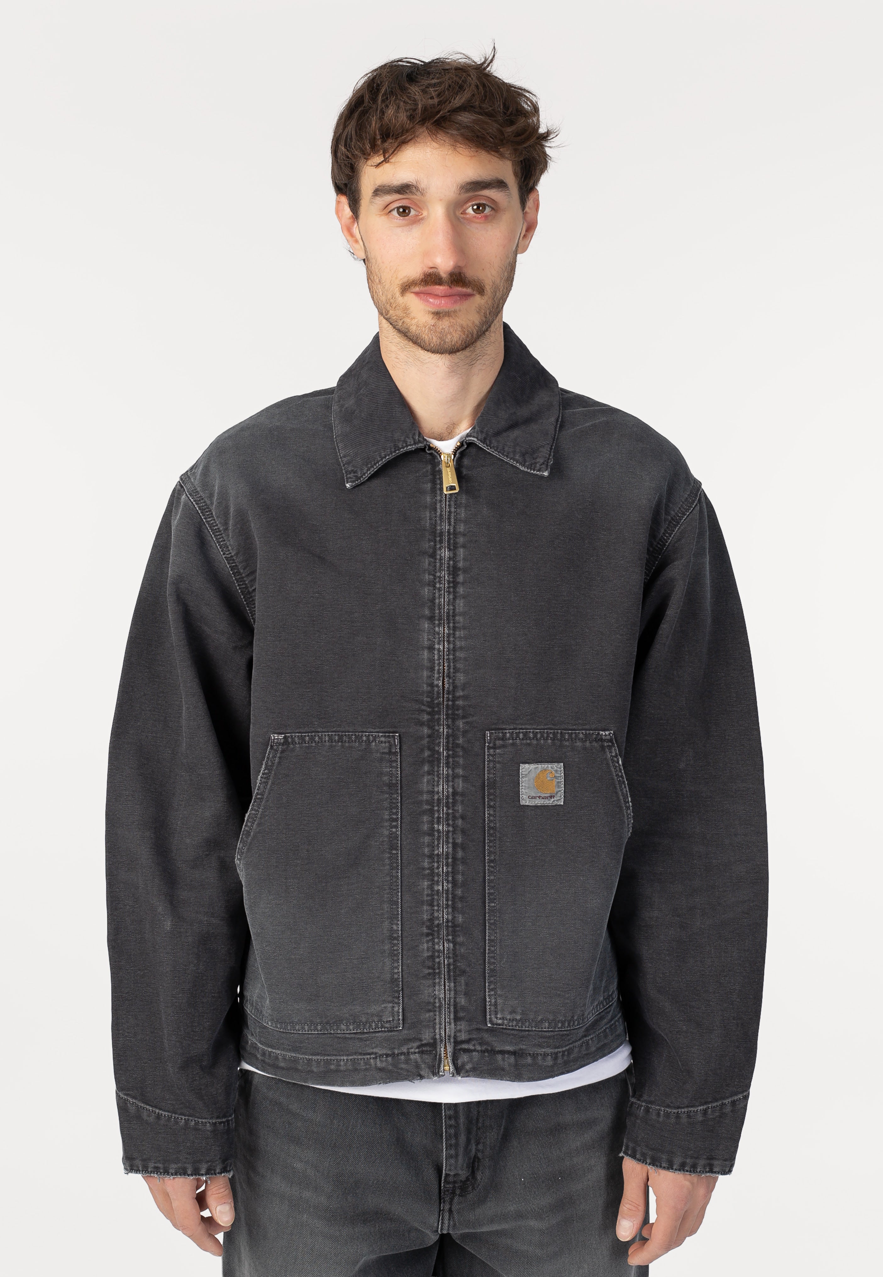 Carhartt WIP - OG Arcan Destroy Wash Black/Black - Jacket | Men-Image