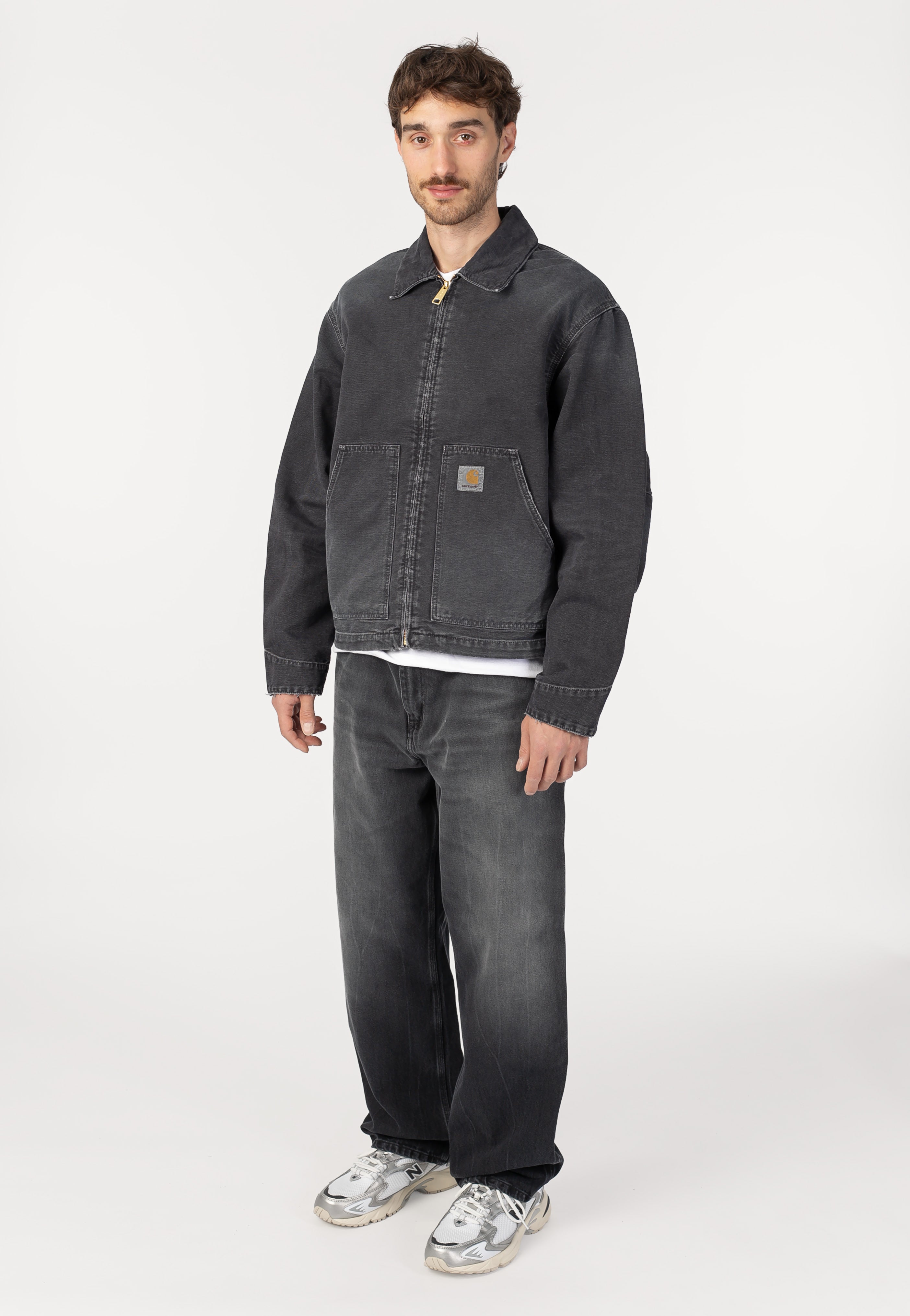 Carhartt WIP - OG Arcan Destroy Wash Black/Black - Jacket | Men-Image