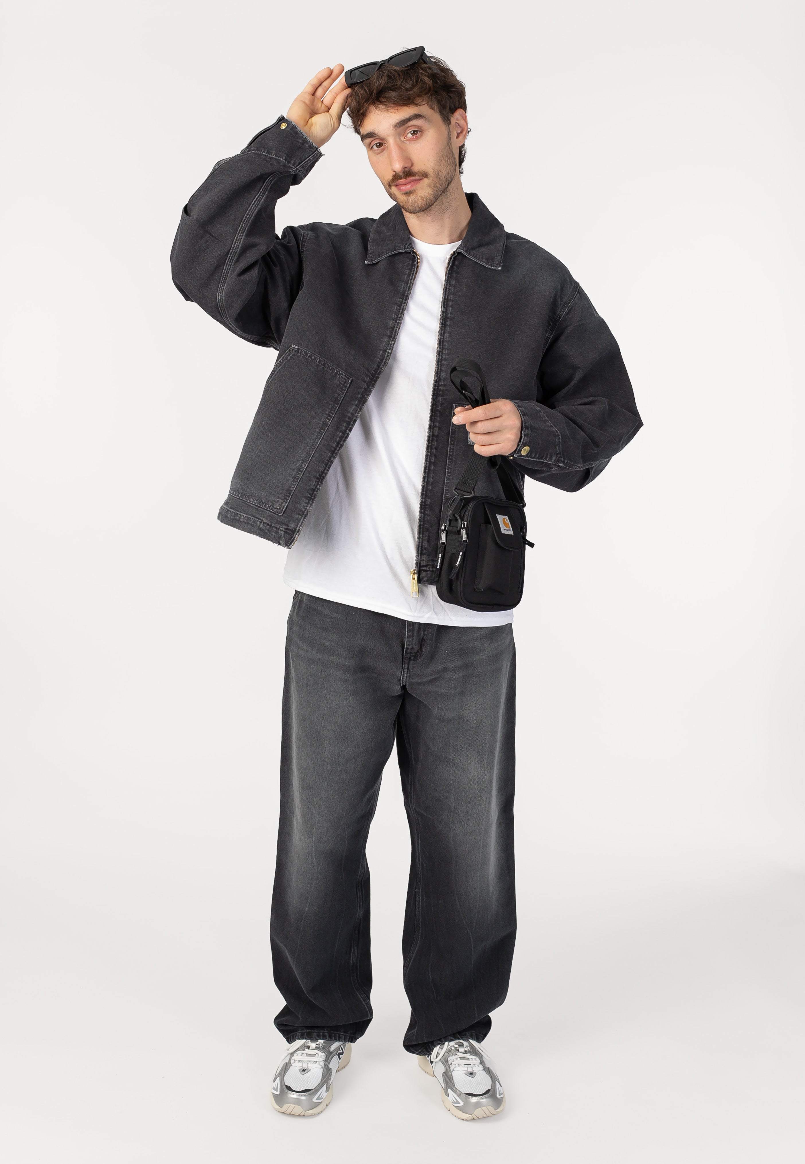 Carhartt WIP - OG Arcan Destroy Wash Black/Black - Jacket | Men-Image