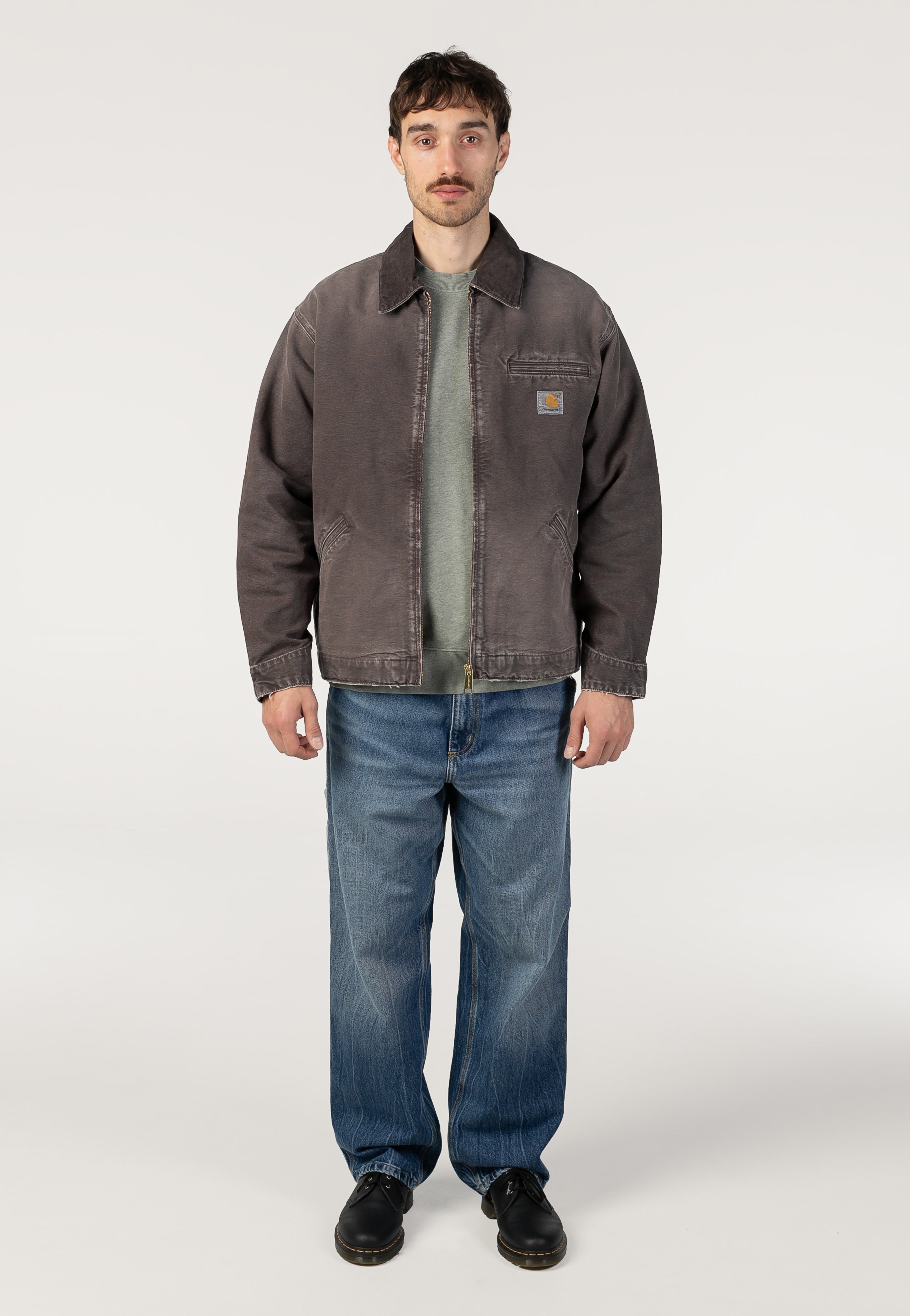 Carhartt WIP - OG Detroit Destroy Wash Tobacco/Tobacco - Jacket | Men-Image