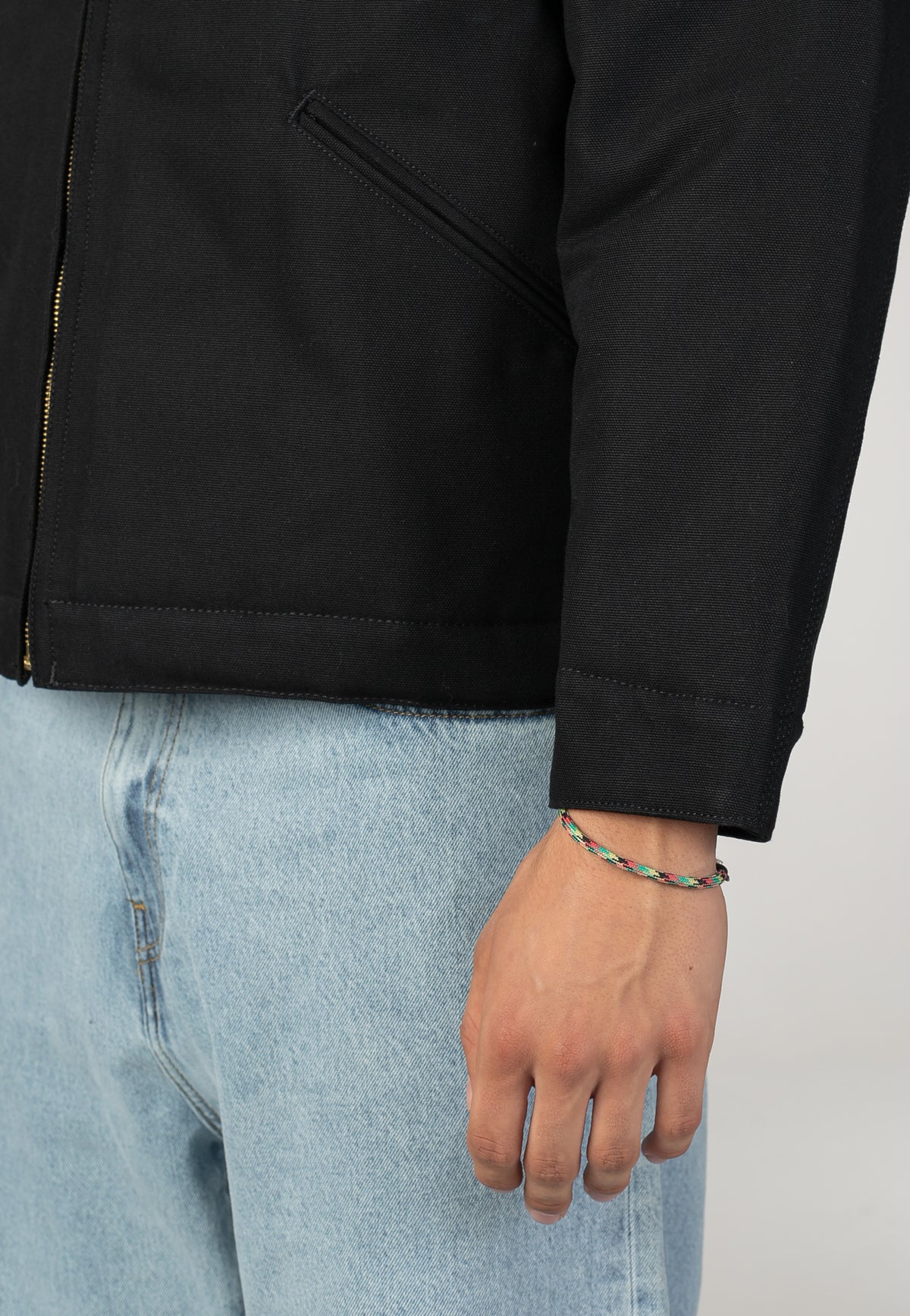 Carhartt WIP OG Detroit Rigid Black/Black Bunda | Men-Image