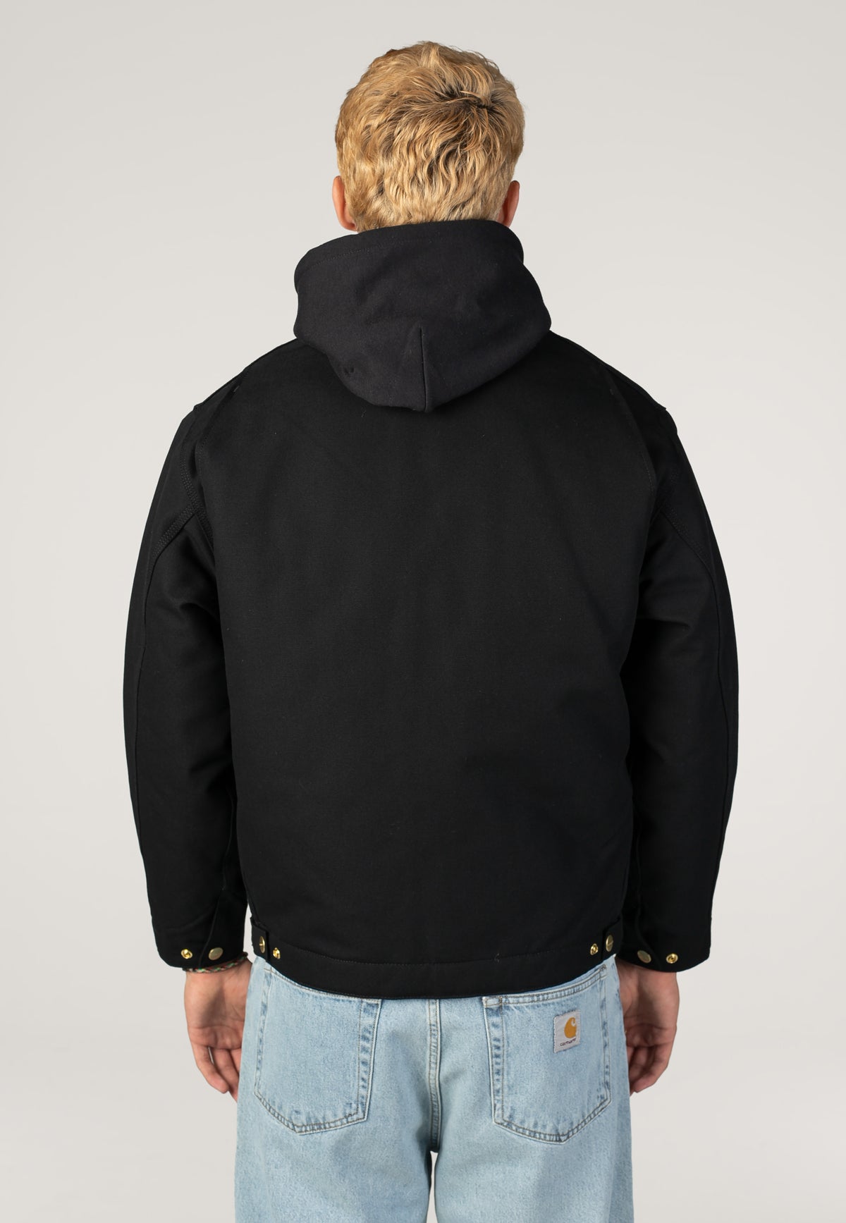 Carhartt WIP OG Detroit Rigid Black/Black Bunda | Men-Image