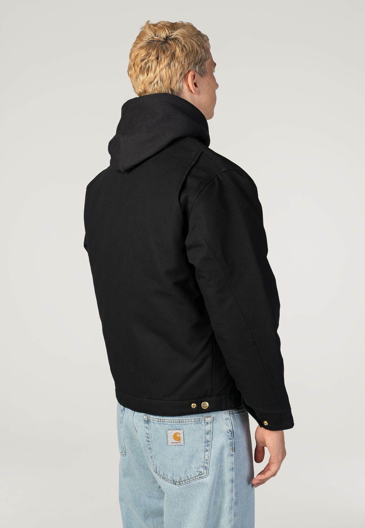 Carhartt WIP OG Detroit Rigid Black/Black Bunda | Men-Image