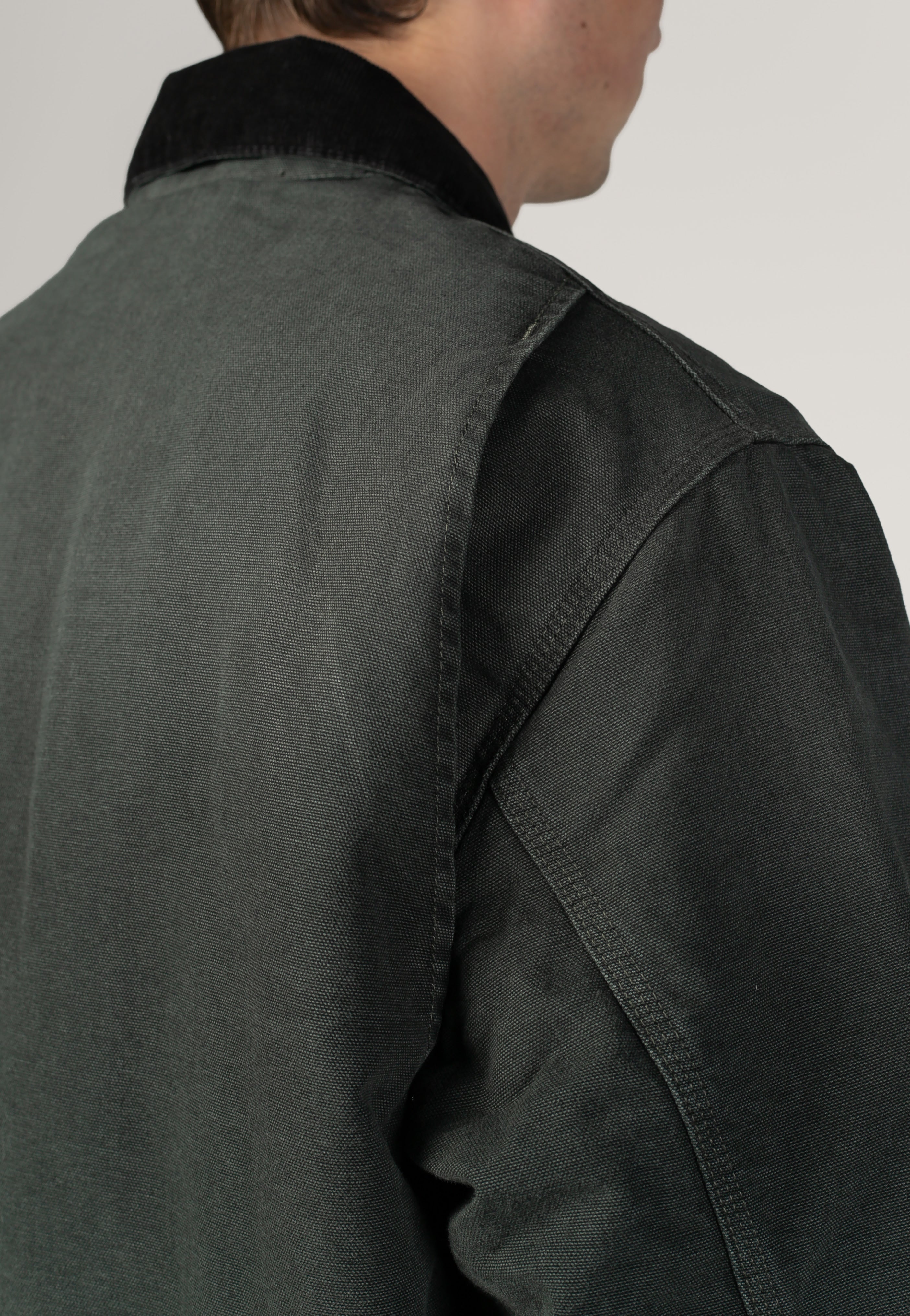Carhartt WIP OG Detroit Stone Canvas Raven/Black Veste | Men-Image
