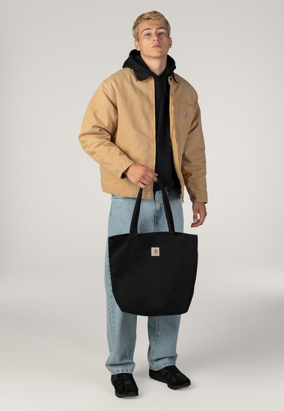 Carhartt WIP - OG Detroit Stone Canvas Wip Dusty H/Tobacco - Jacket | Men-Image