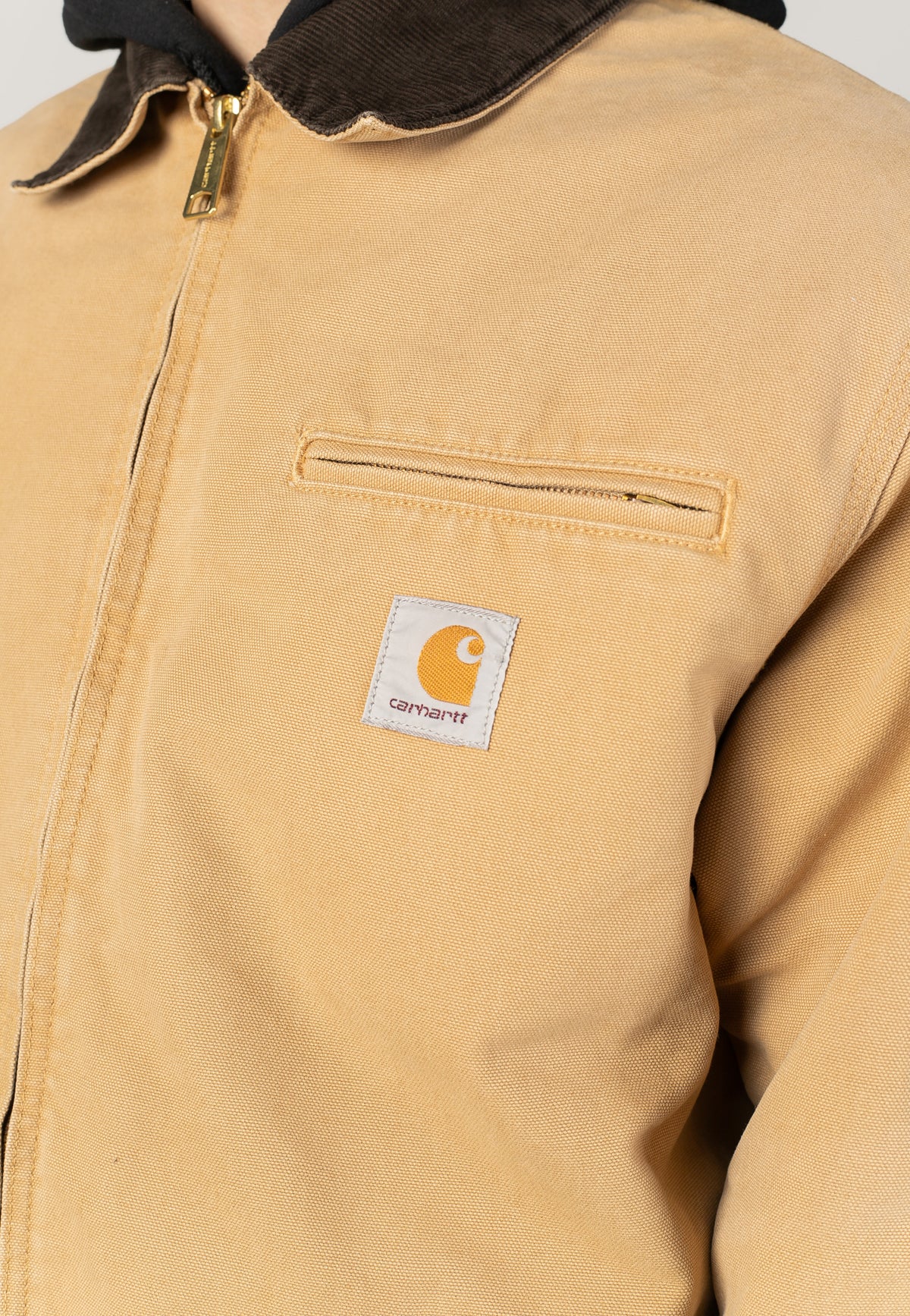 Carhartt WIP - OG Detroit Stone Canvas Wip Dusty H/Tobacco - Jacket | Men-Image