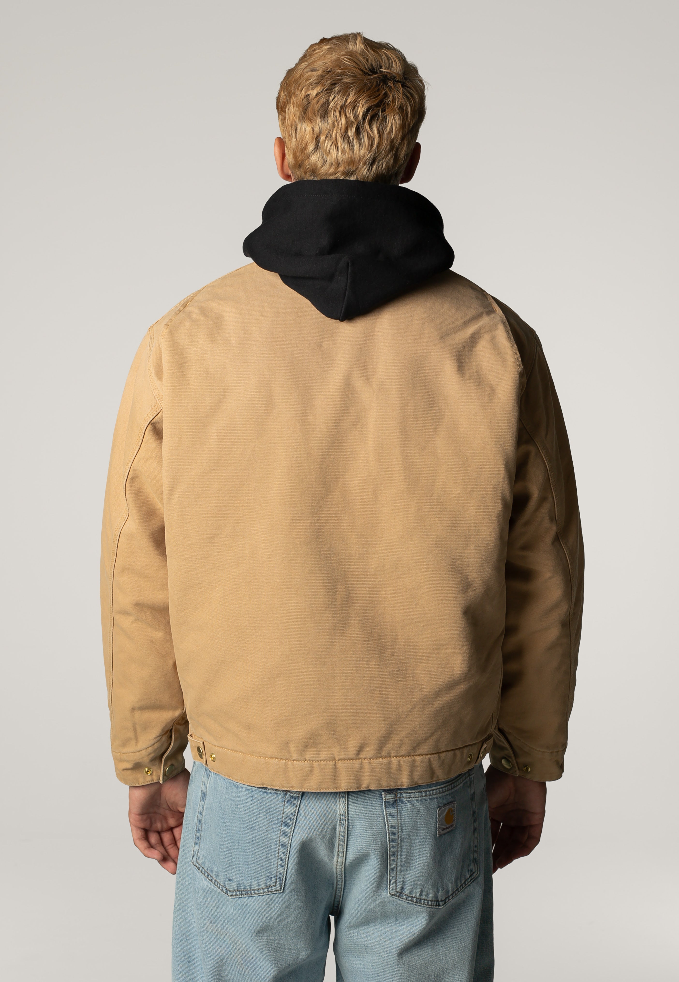 Carhartt WIP - OG Detroit Stone Canvas Wip Dusty H/Tobacco - Jacket | Men-Image
