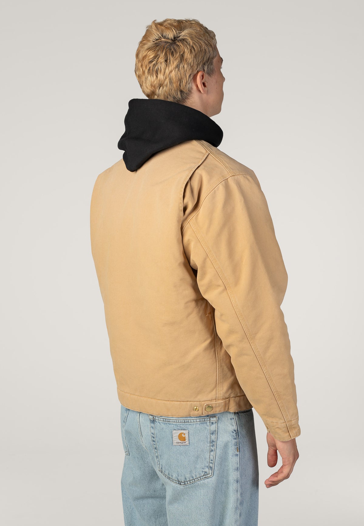 Carhartt WIP - OG Detroit Stone Canvas Wip Dusty H/Tobacco - Jacket | Men-Image