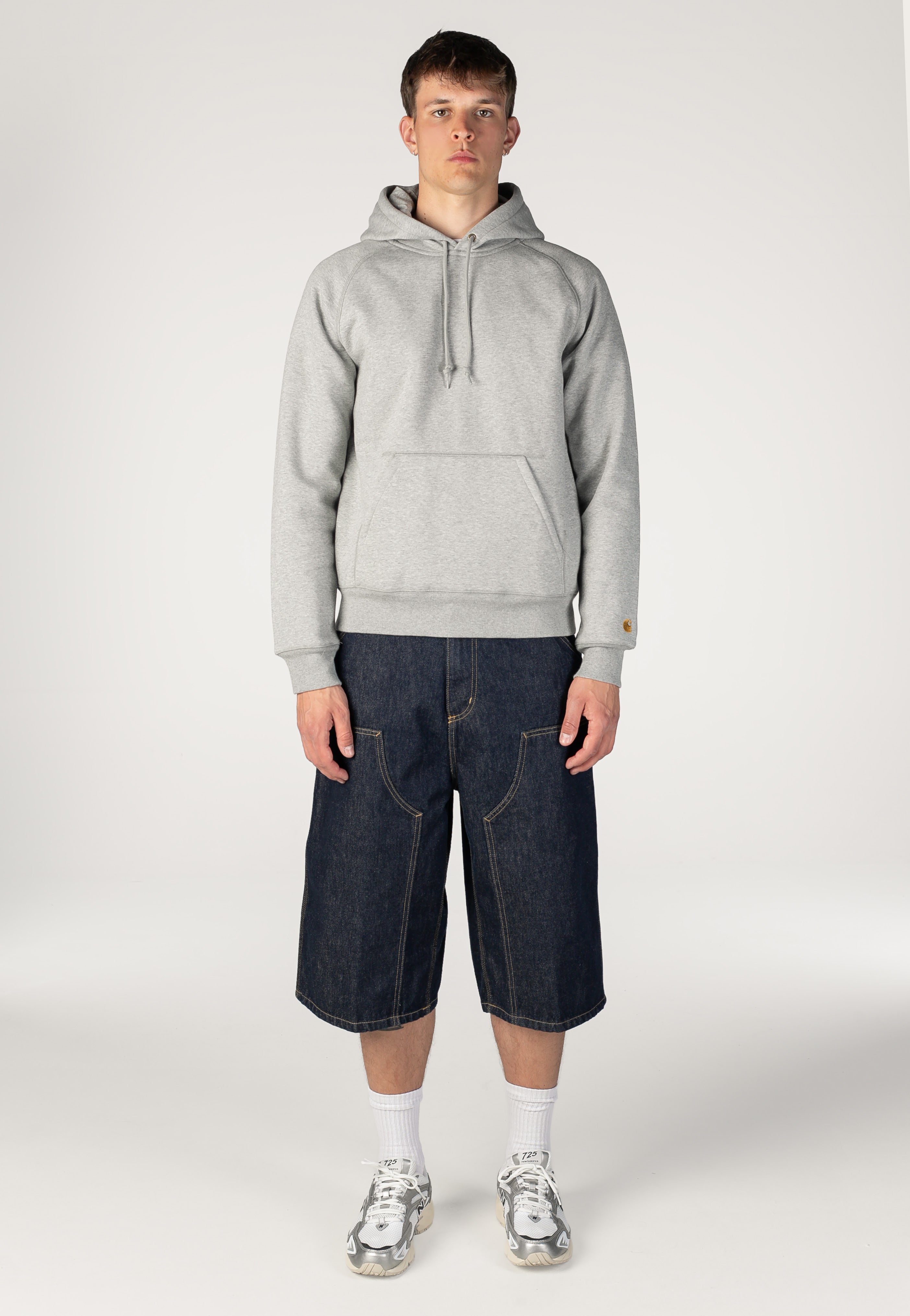 Double Knee Painter Sweatshort XL グレー Carhartt WIP OG Double Knee Rinsed Blue - Shorts | Impericon