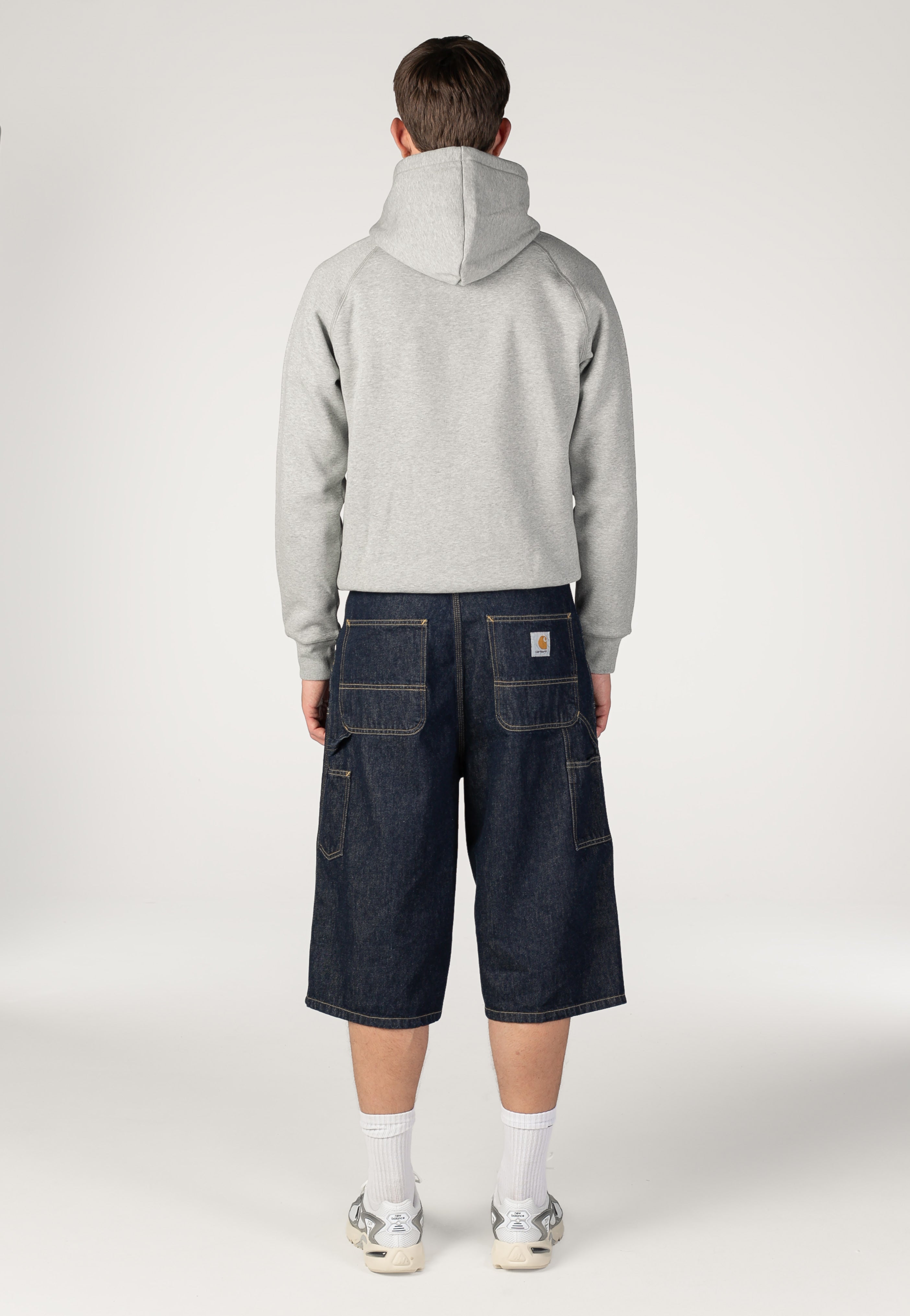 Carhartt WIP - OG Double Knee Rinsed Blue - Shorts | Men-Image