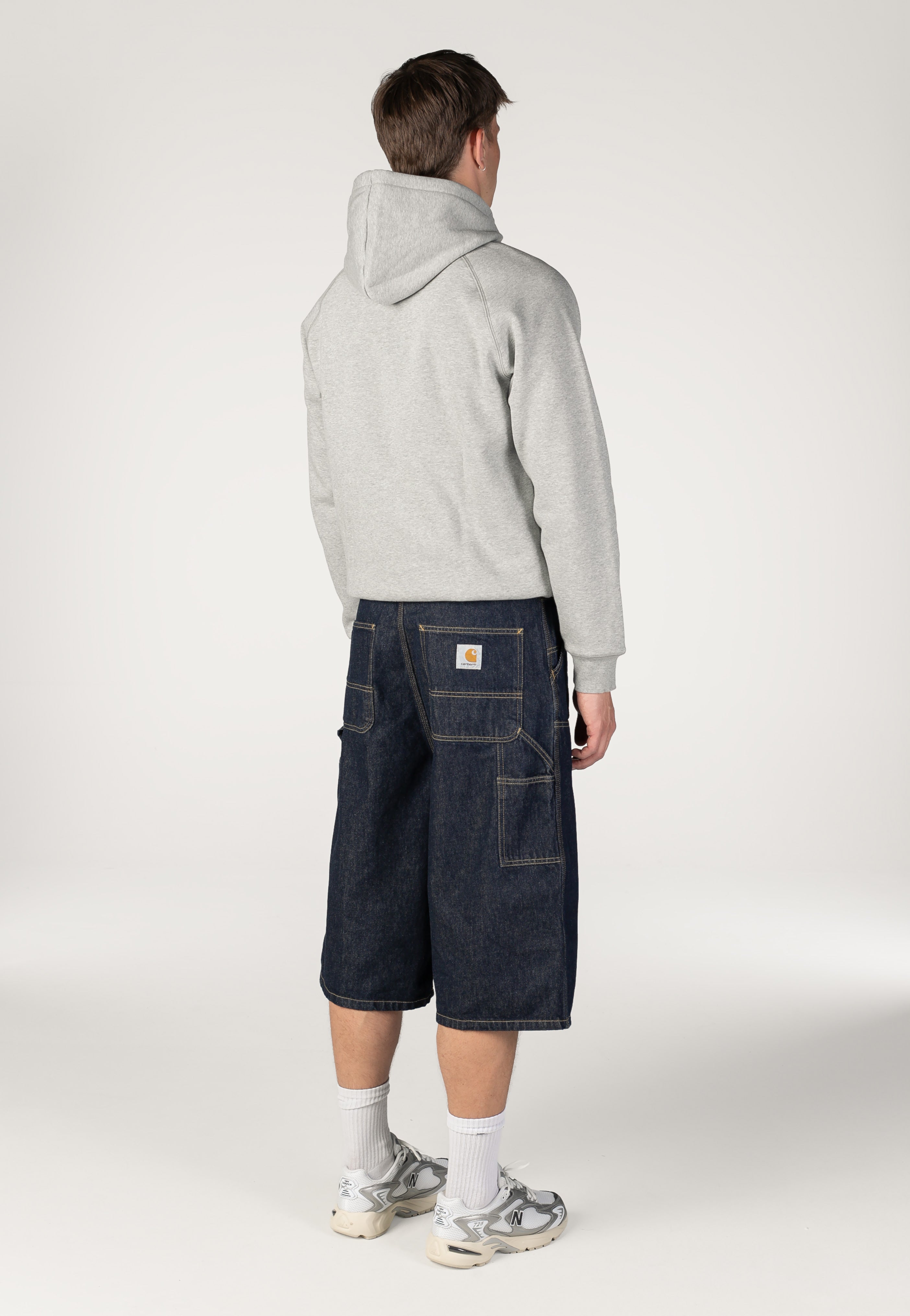 Carhartt WIP - OG Double Knee Rinsed Blue - Shorts | Men-Image