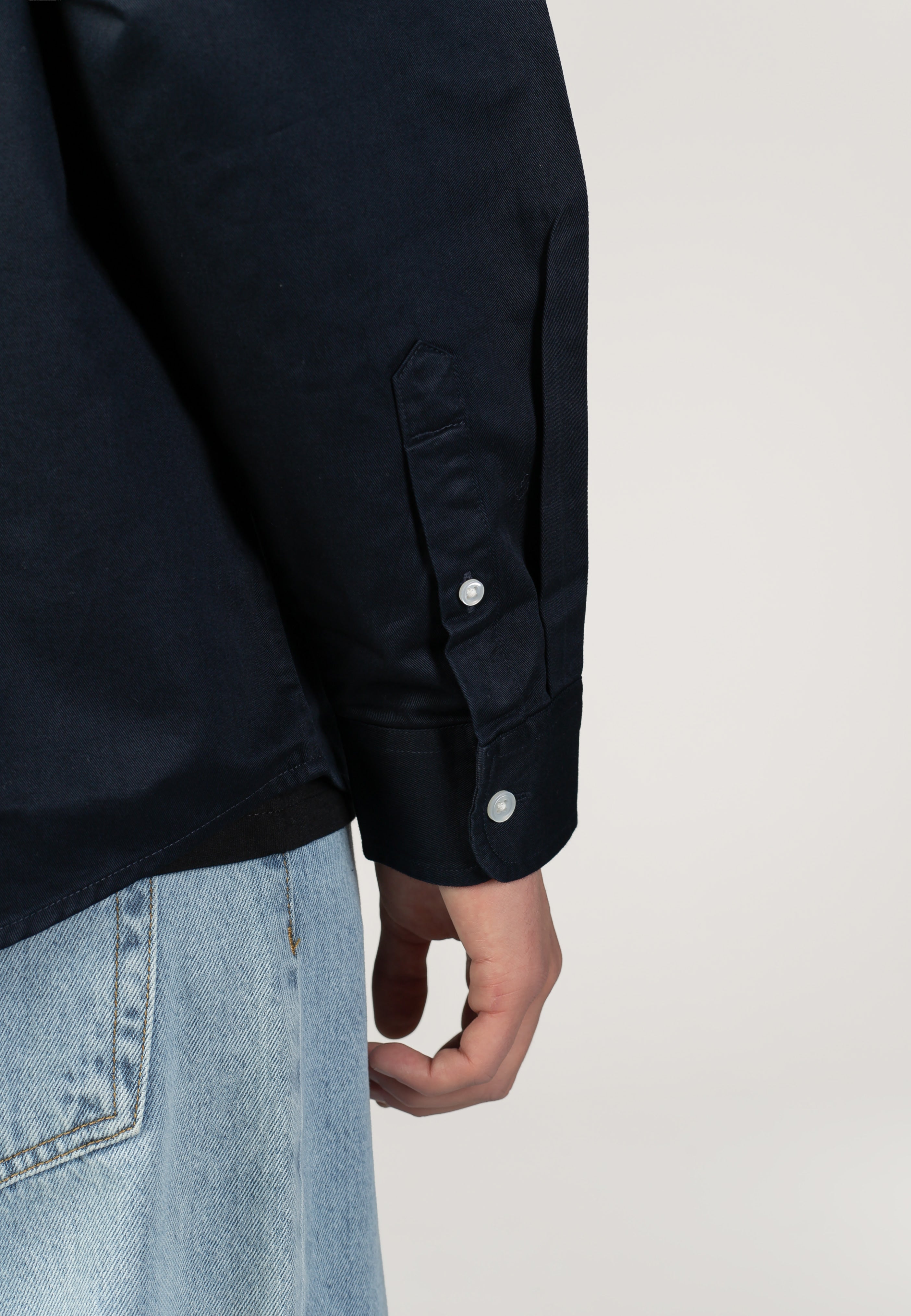 Carhartt WIP OG Madison Dark Navy Koszula | Men-Image