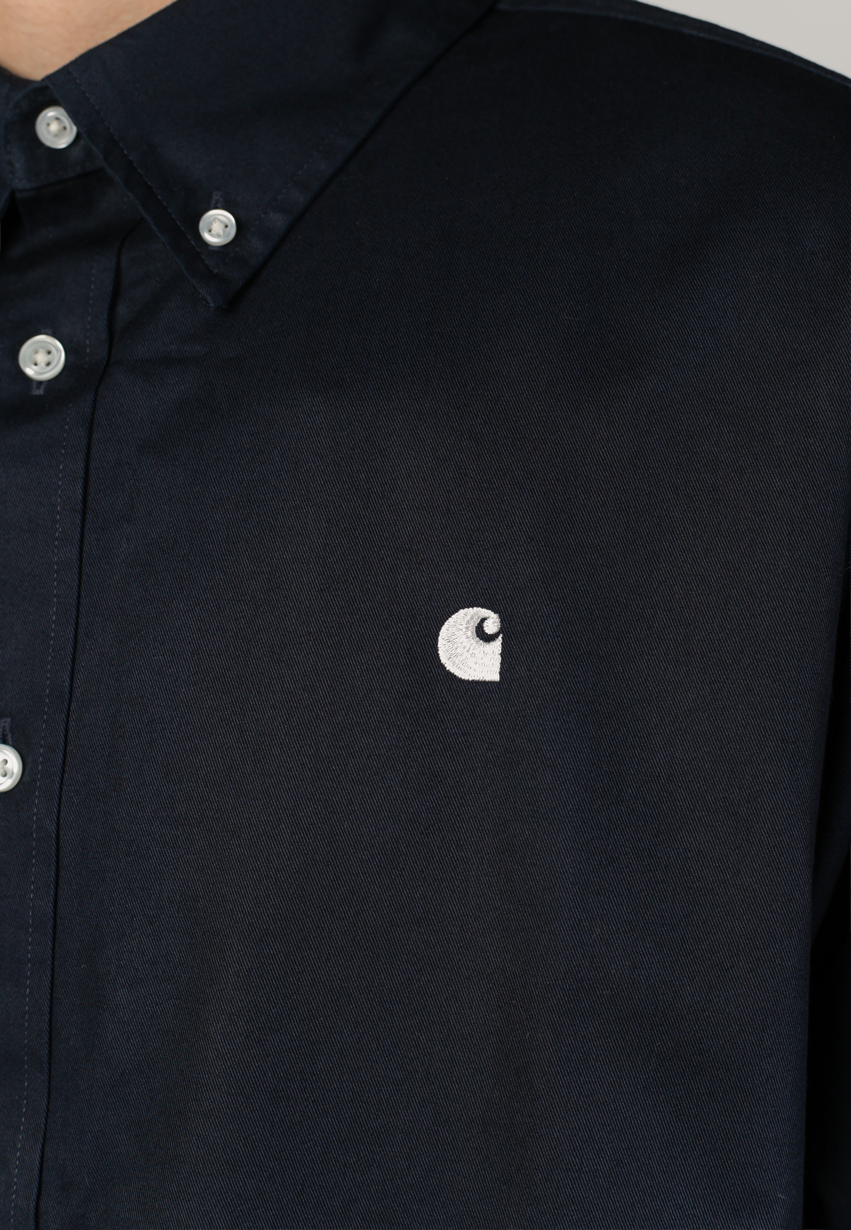 Carhartt WIP OG Madison Dark Navy Koszula | Men-Image