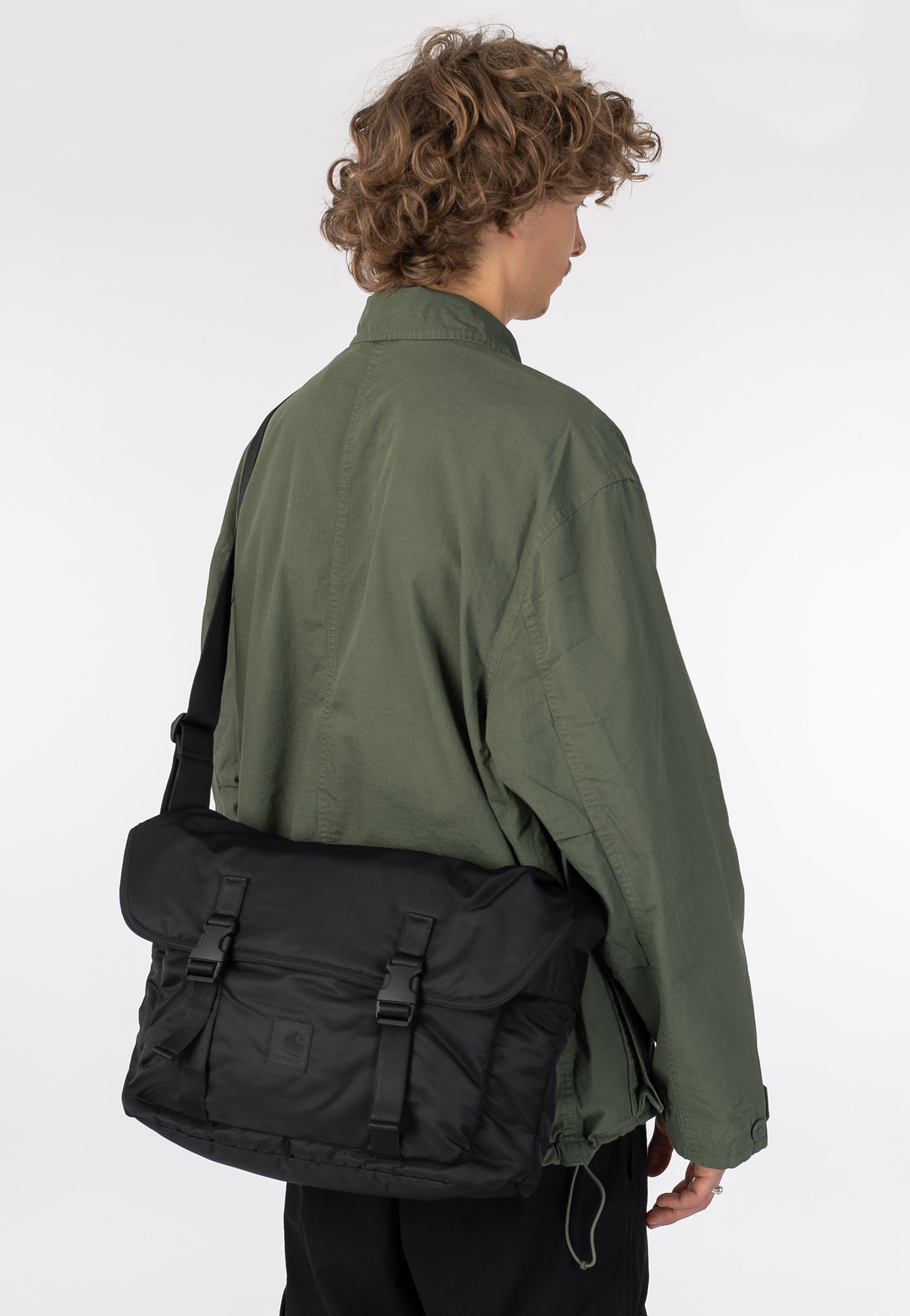 Carhartt WIP - Otis Black - Messenger Bag | Neutral-Image
