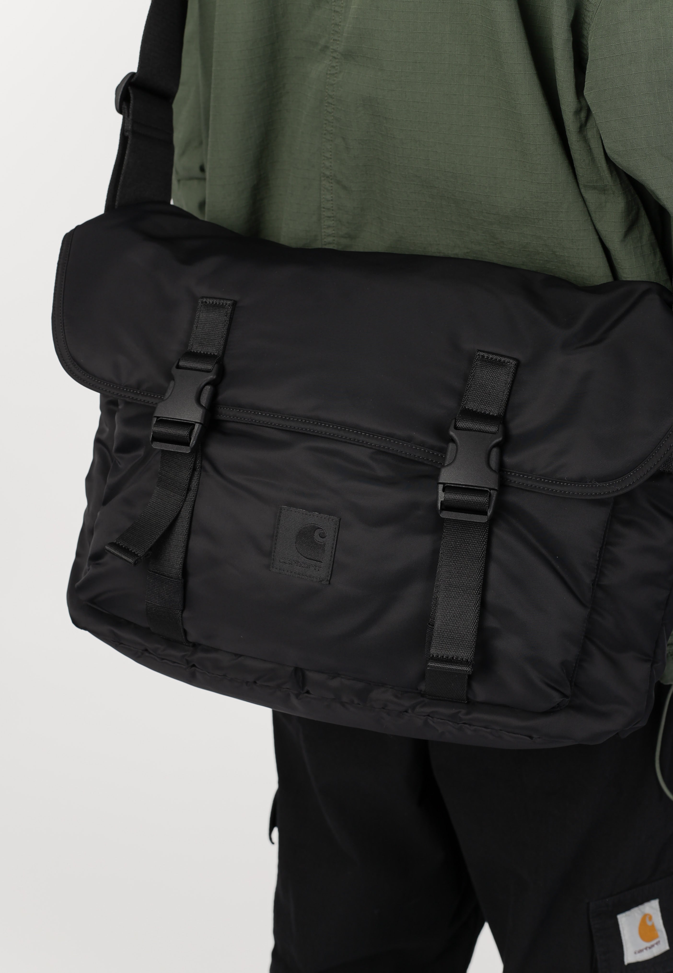 Carhartt WIP - Otis Black - Messenger Bag | Neutral-Image