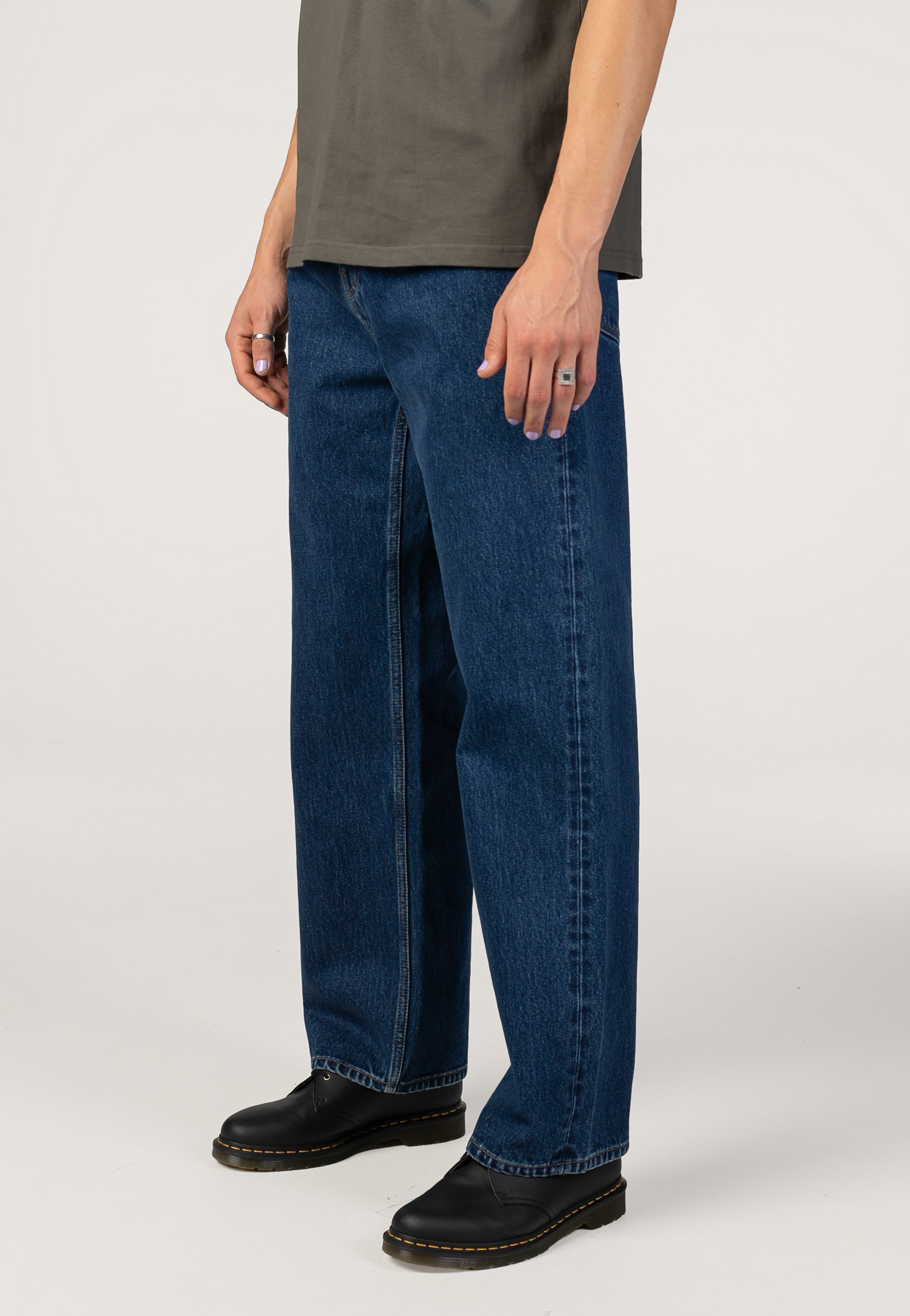 Carhartt WIP - Payson Stone Washed Blue - Jeans | Men-Image