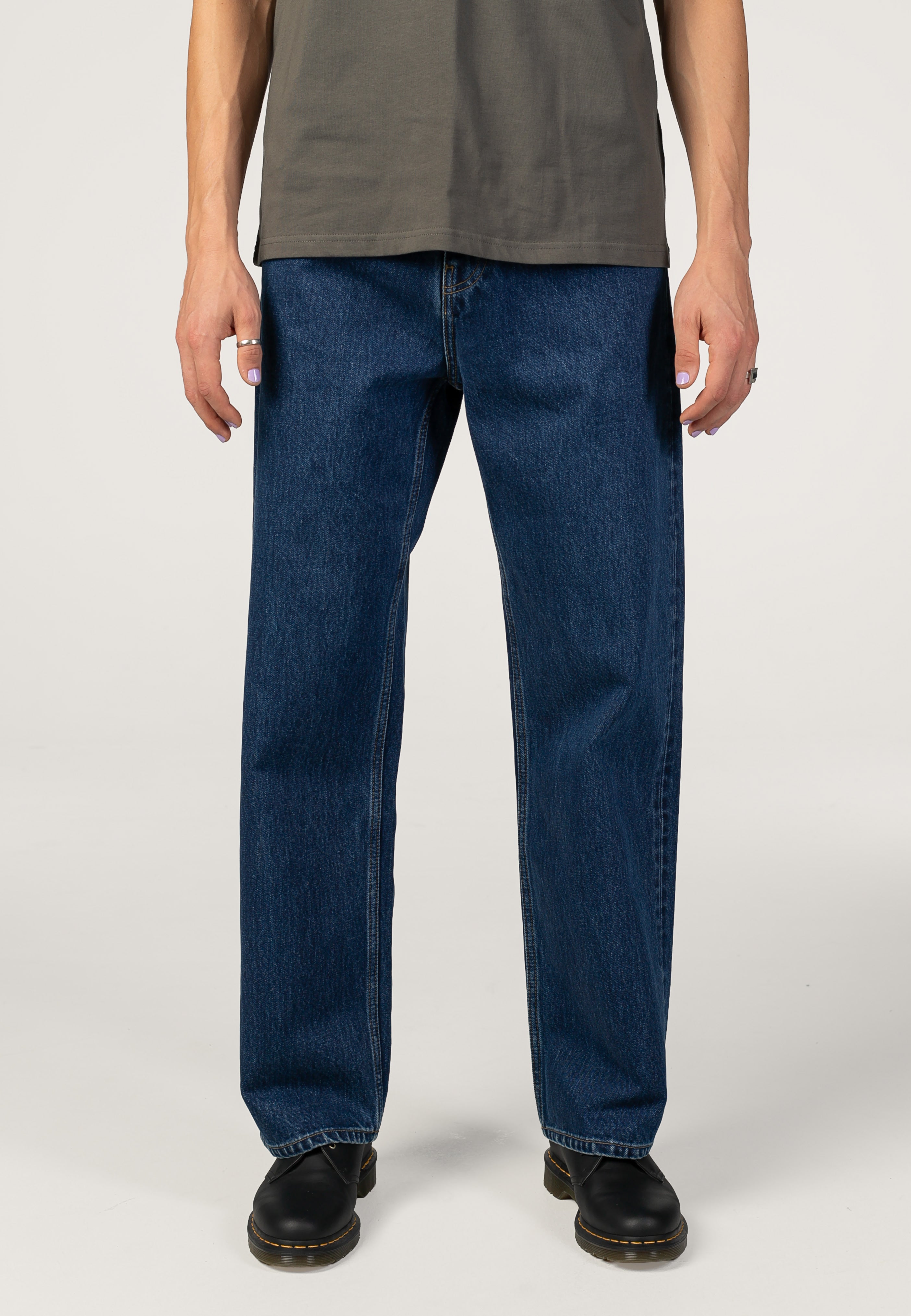 Carhartt WIP - Payson Stone Washed Blue - Jeans | Men-Image