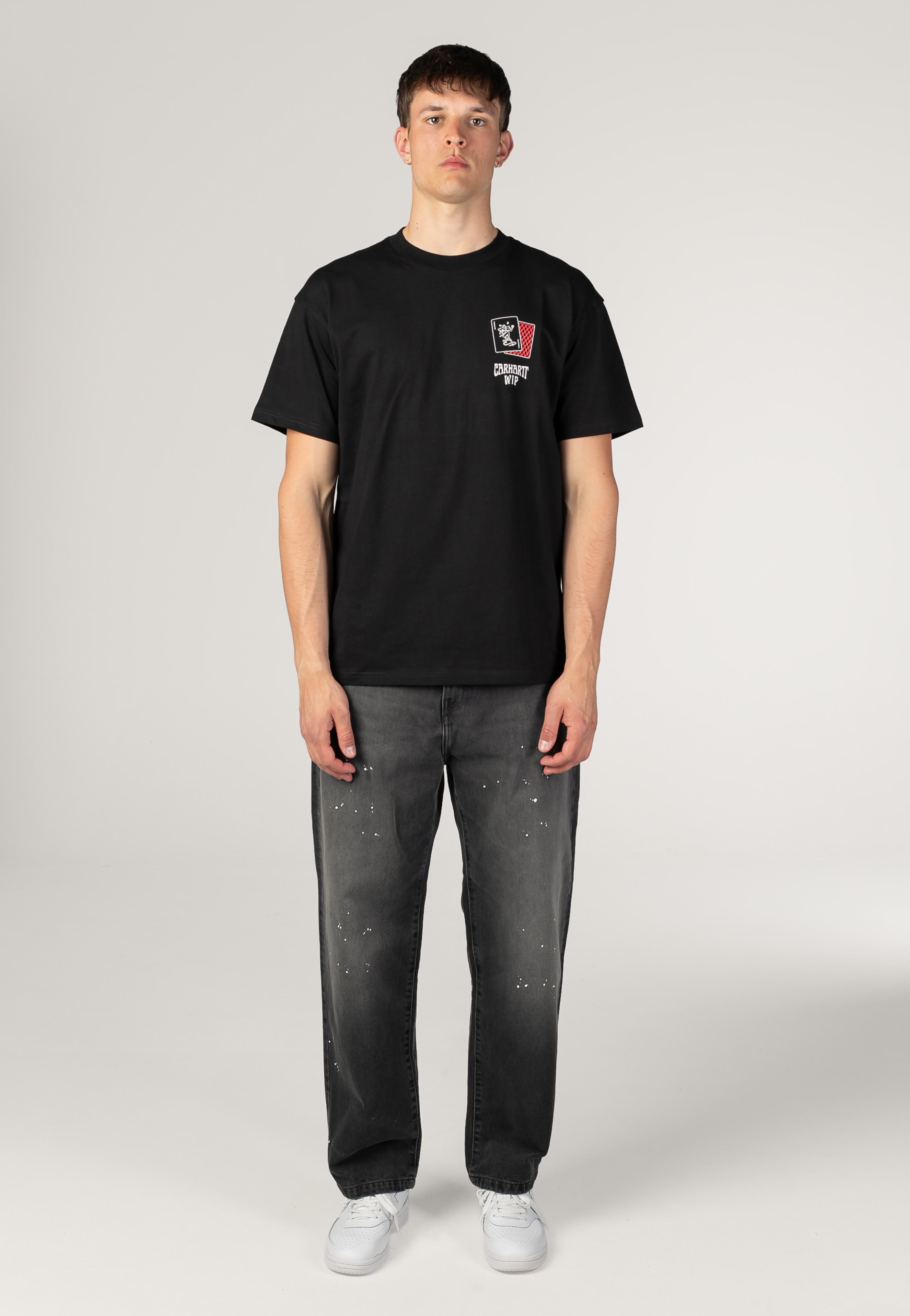 Carhartt WIP - Playing Cards Black - T-Shirt | Men-Image