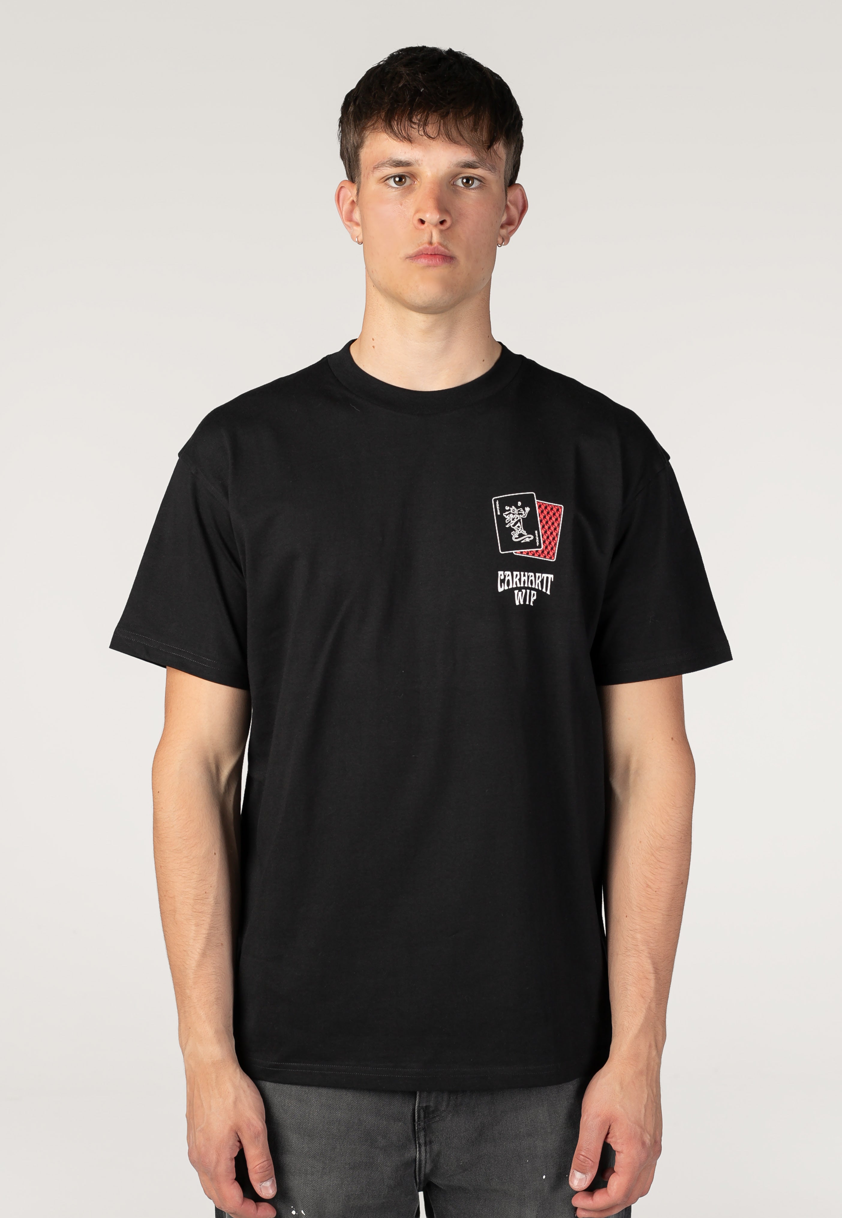 Carhartt WIP - Playing Cards Black - T-Shirt | Men-Image