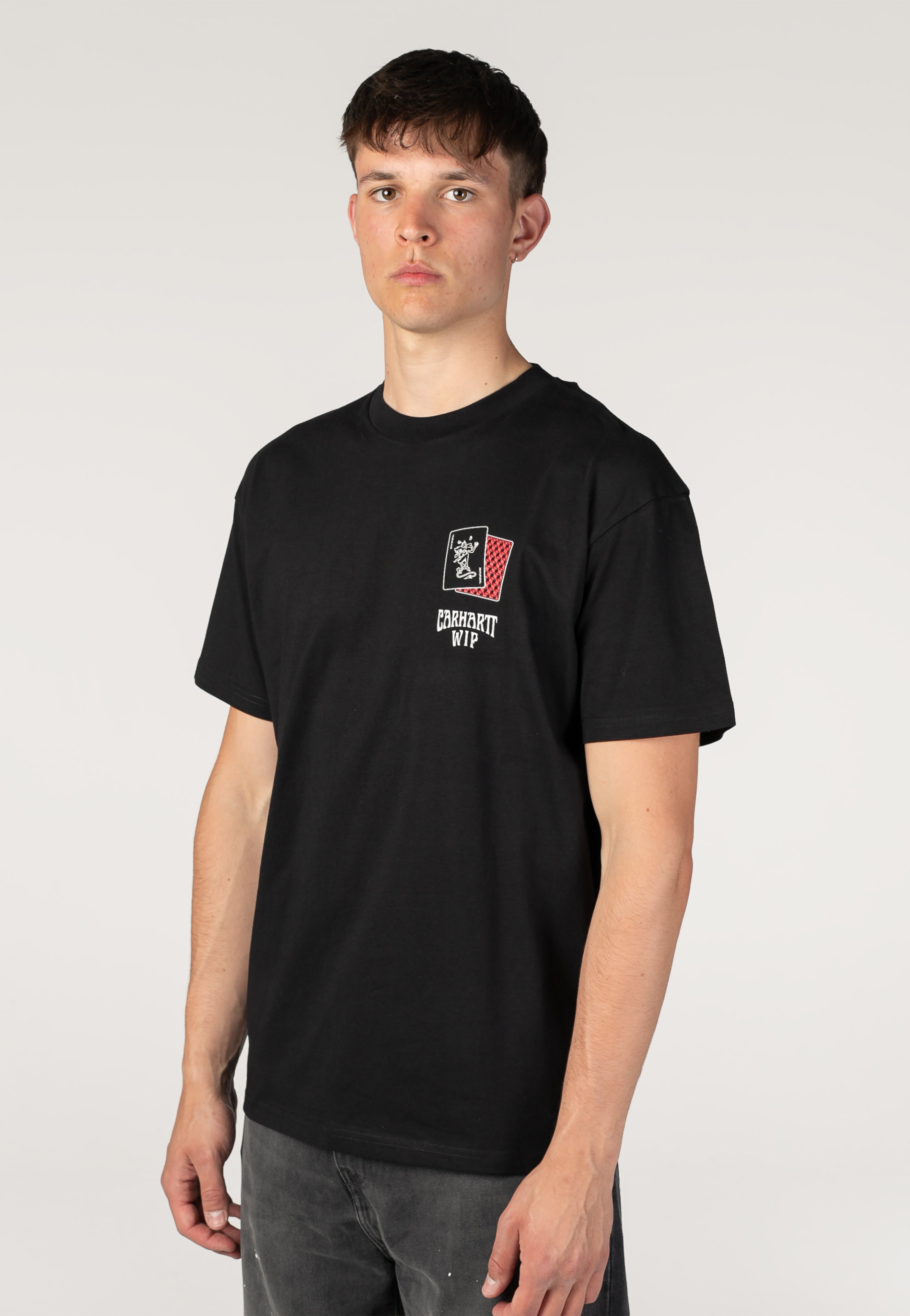 Carhartt WIP - Playing Cards Black - T-Shirt | Men-Image