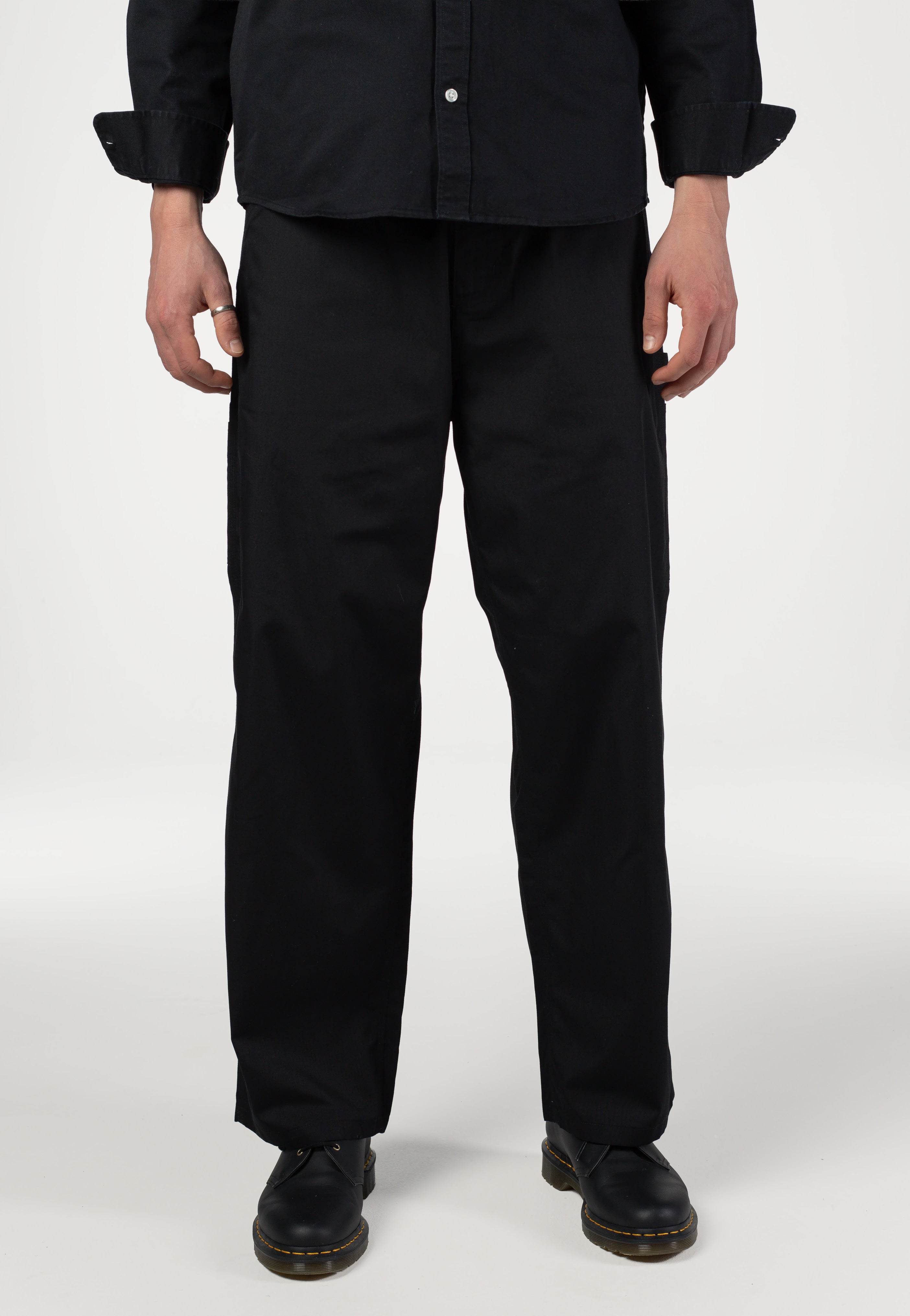 Carhartt WIP Postal Single Knee Black - Pants | Impericon