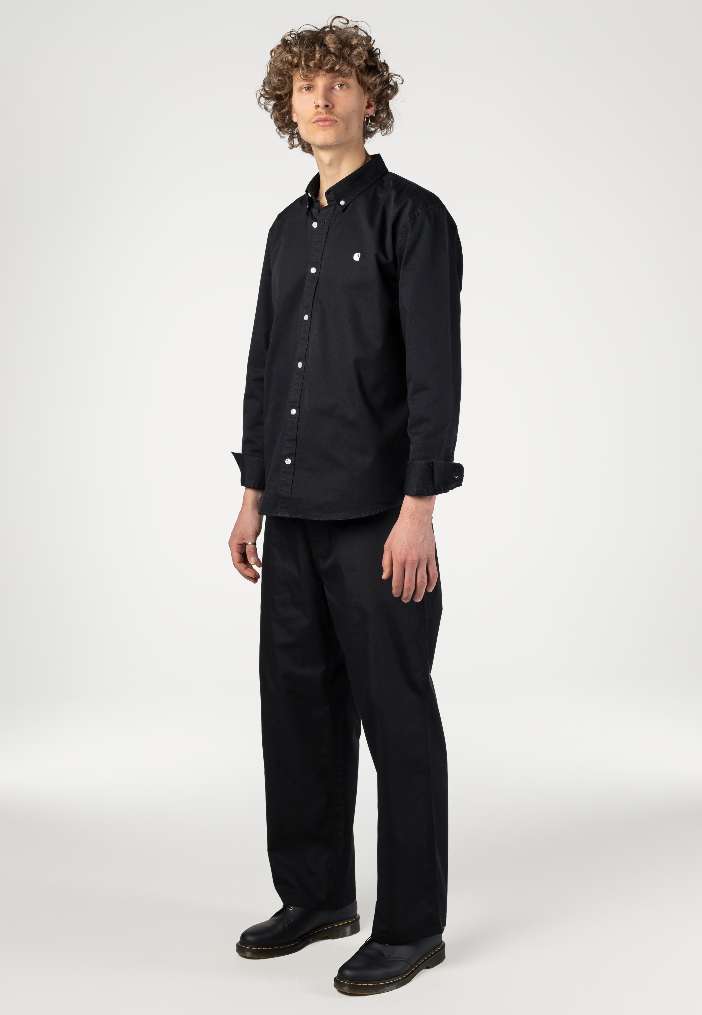 Carhartt WIP Postal Single Knee Black - Pants | Impericon