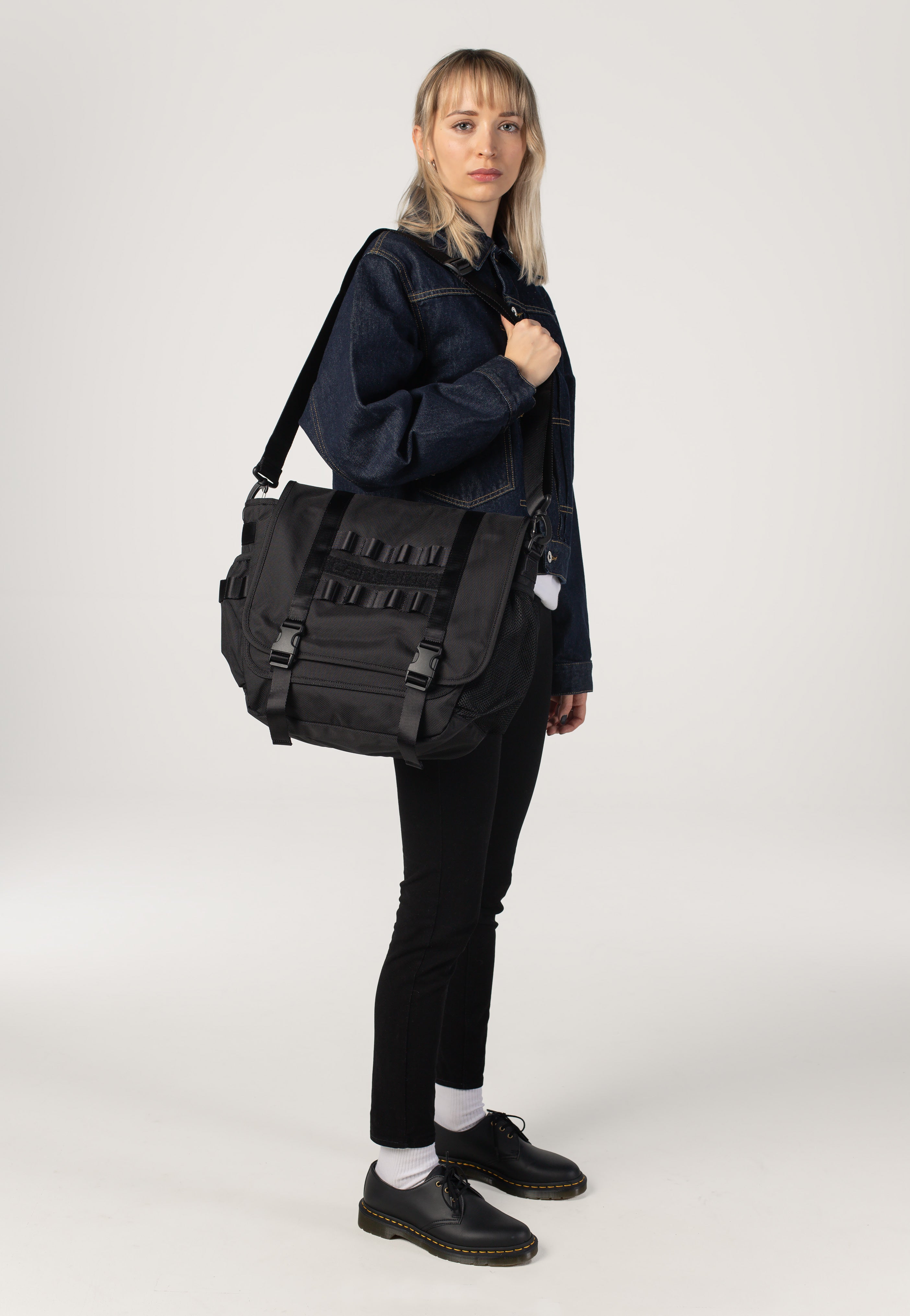 Carhartt WIP - Prescott Black - Shoulder Bag | Neutral-Image