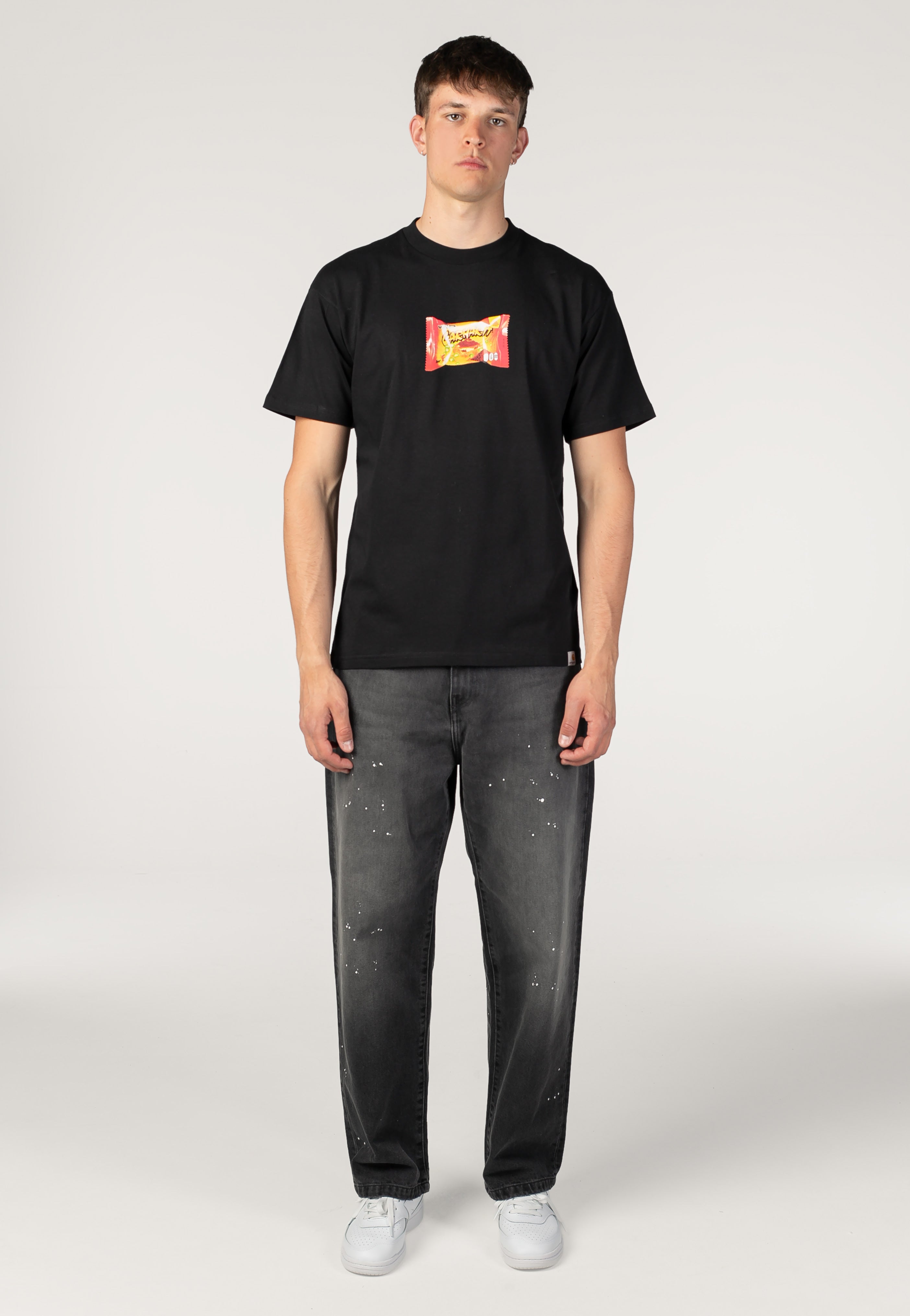 Carhartt WIP - Road Side Snack Black - T-Shirt | Men-Image